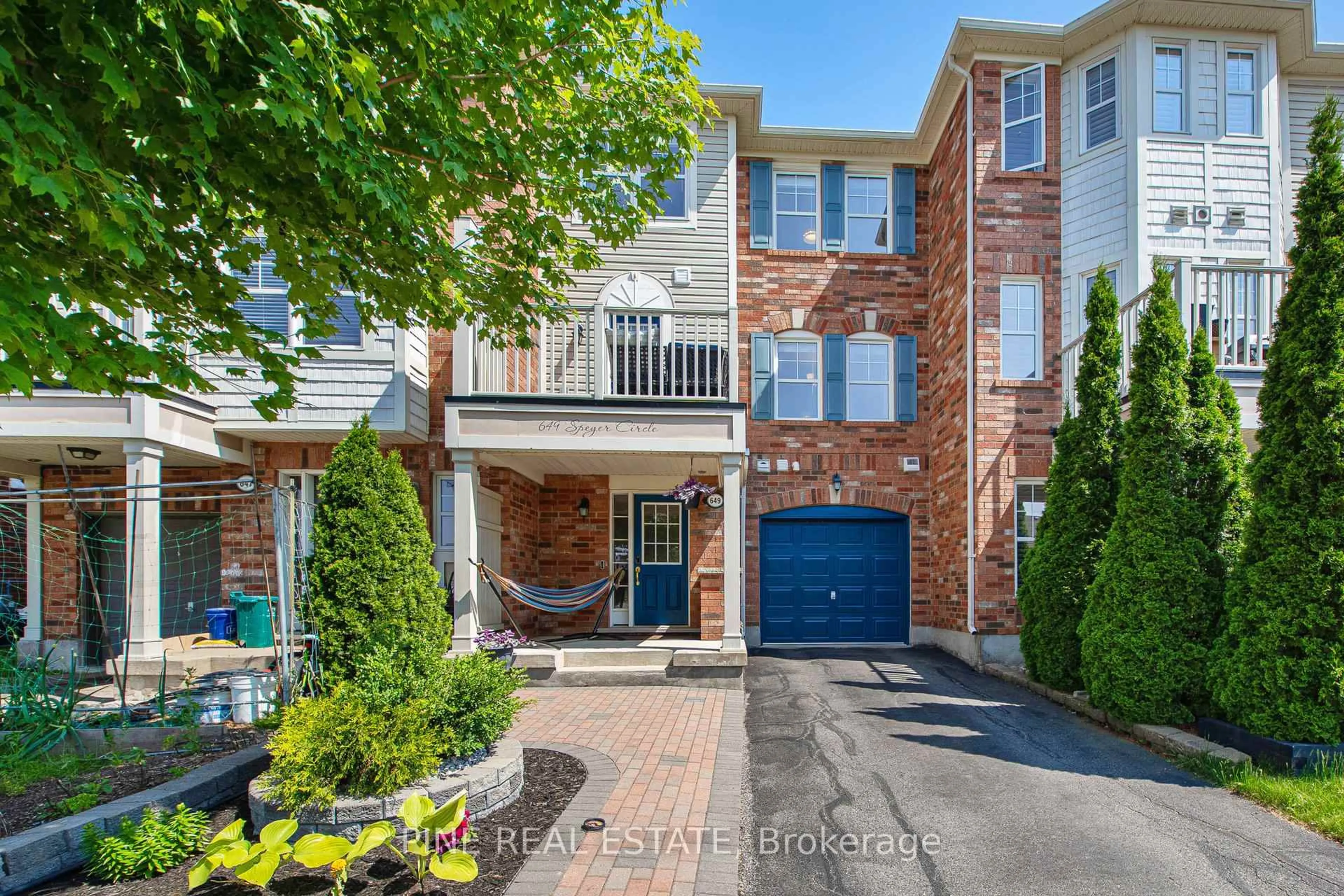 Home with brick exterior material, street for 649 SPEYER Circ, Milton Ontario L9T 0Y5