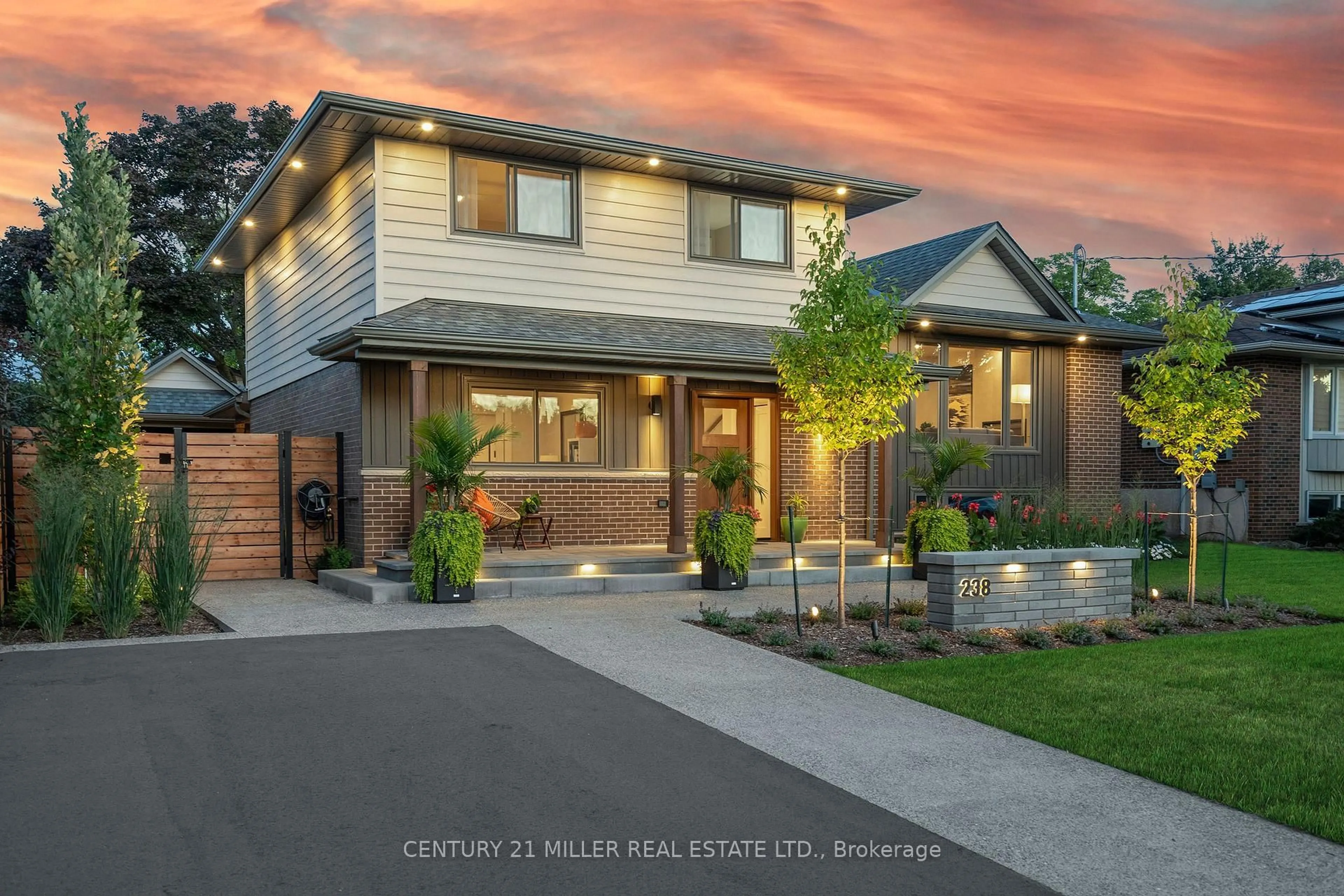 Home with brick exterior material, street for 238 Slater Cres, Oakville Ontario L6K 2C8