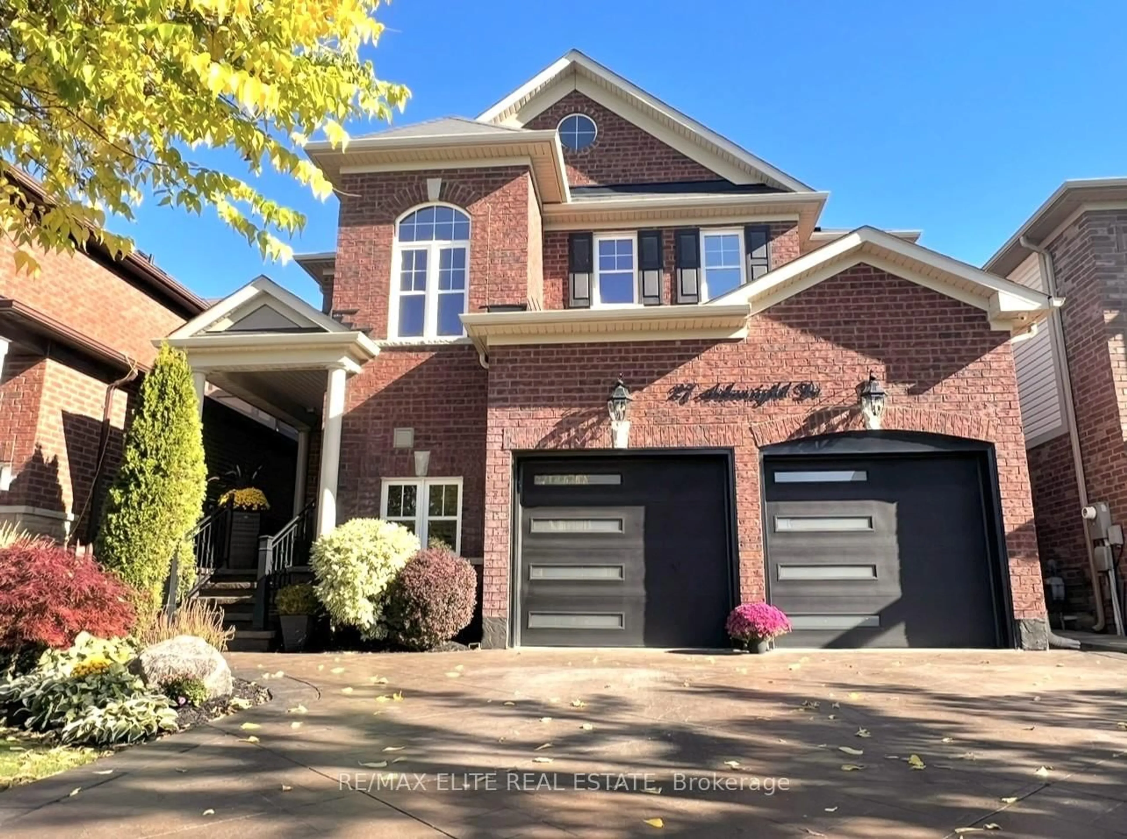 Home with brick exterior material, street for 27 Arkwright Dr, Brampton Ontario L7A 0V2