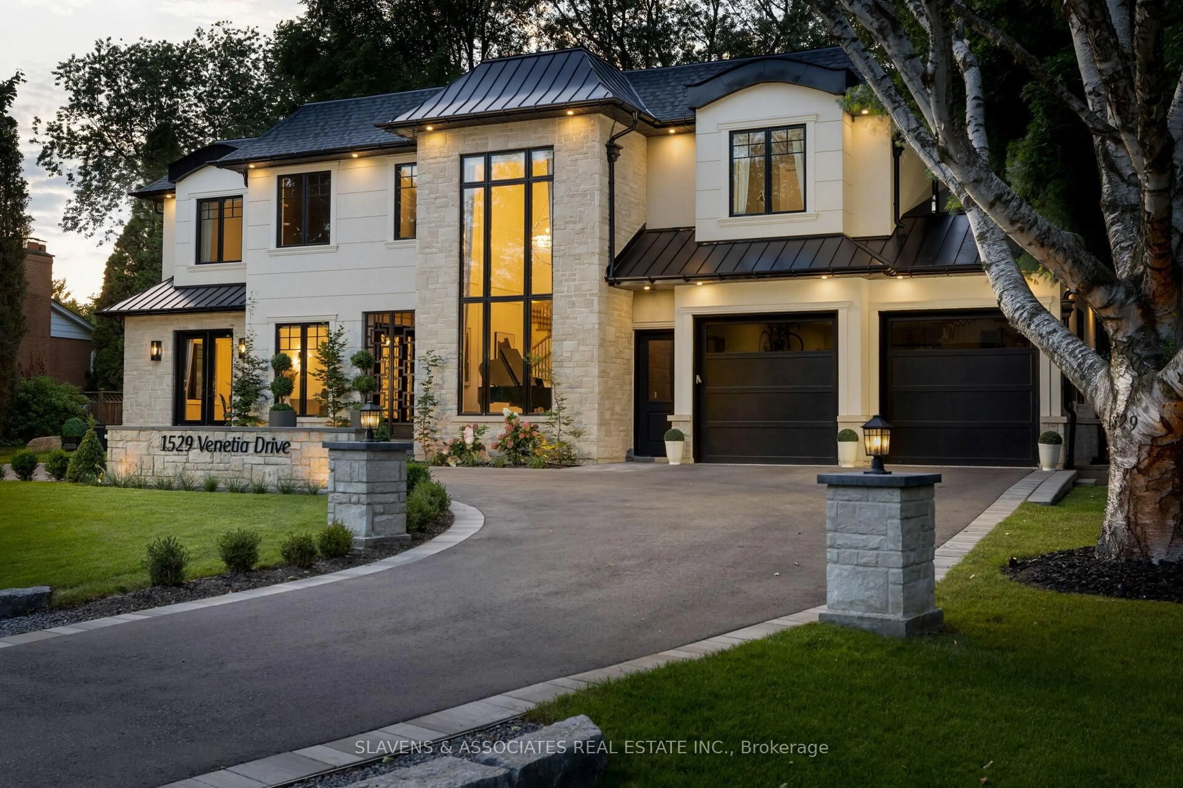 Home with brick exterior material, street for 1529 Venetia Dr, Oakville Ontario L6L 1K8