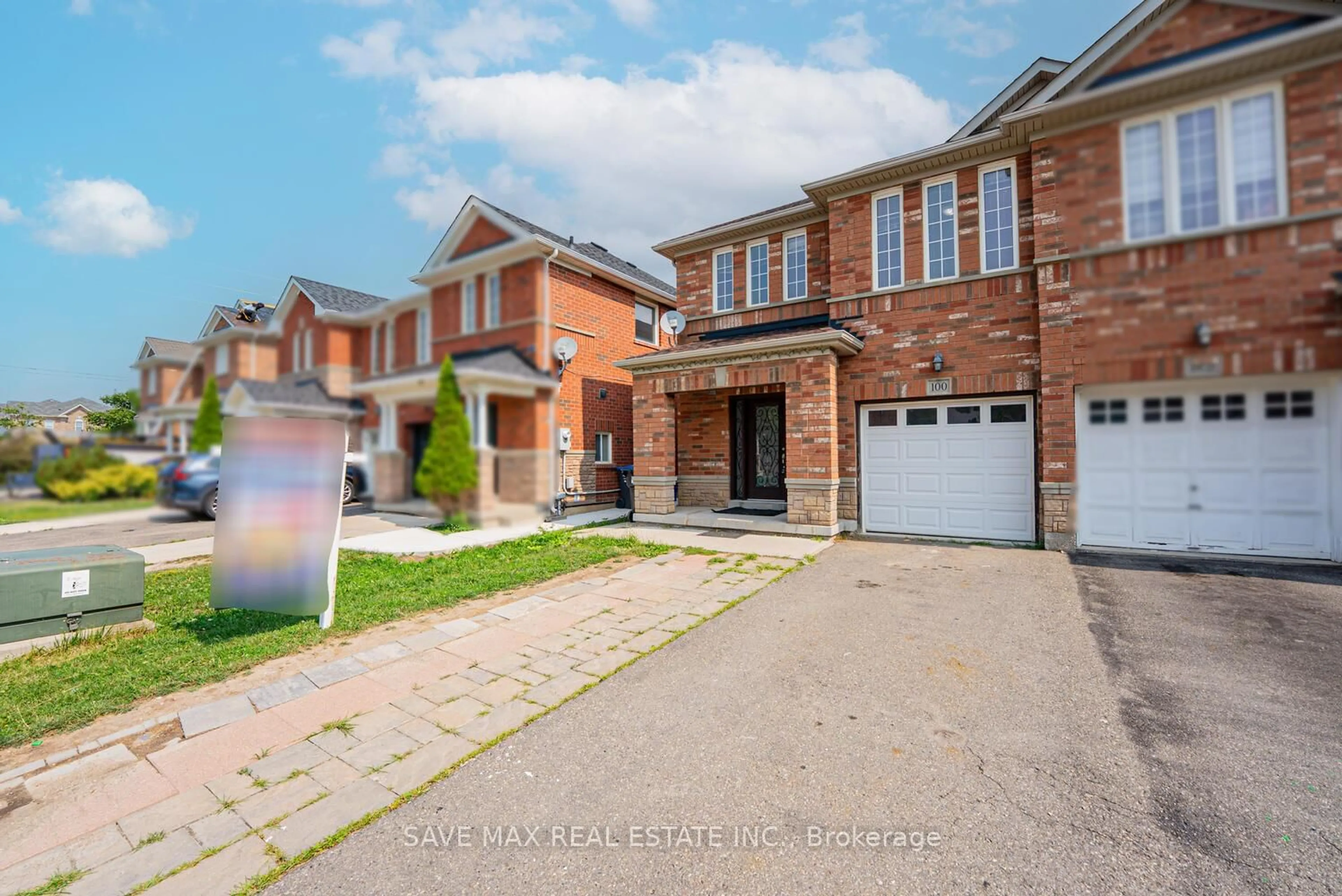Home with brick exterior material, street for 100 Bushmill Circ, Brampton Ontario L7A 0K6