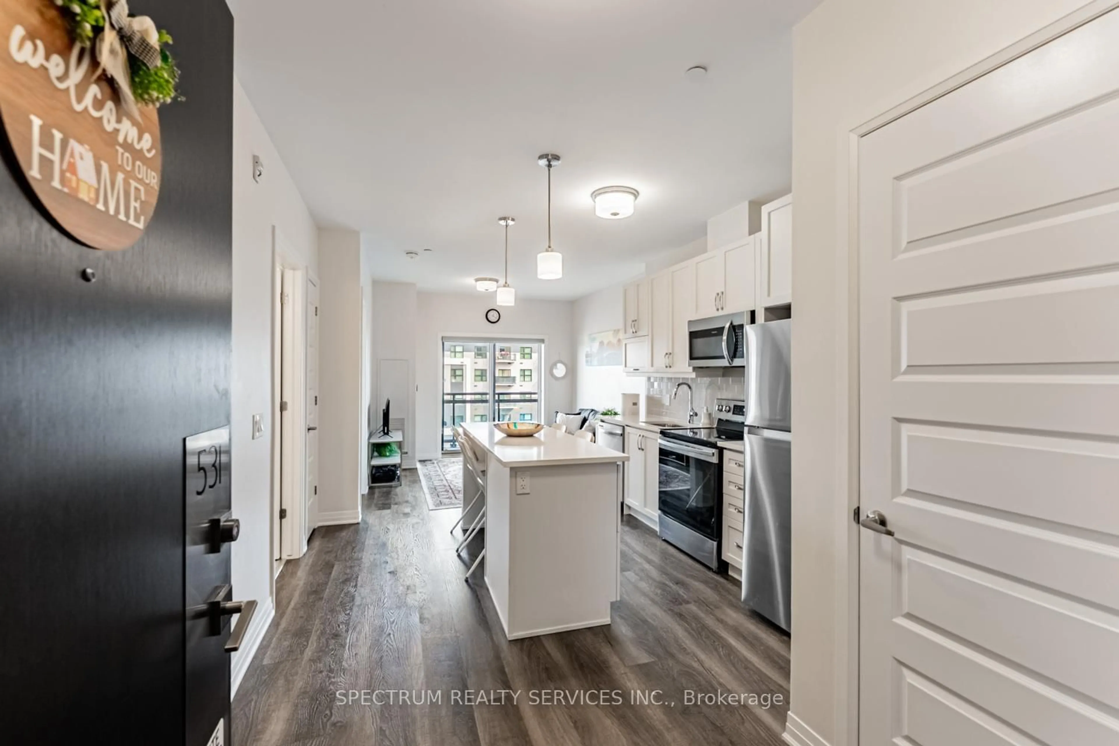 Open concept kitchen, unknown for 102 Grovewood Common #531, Oakville Ontario L6H 0X2