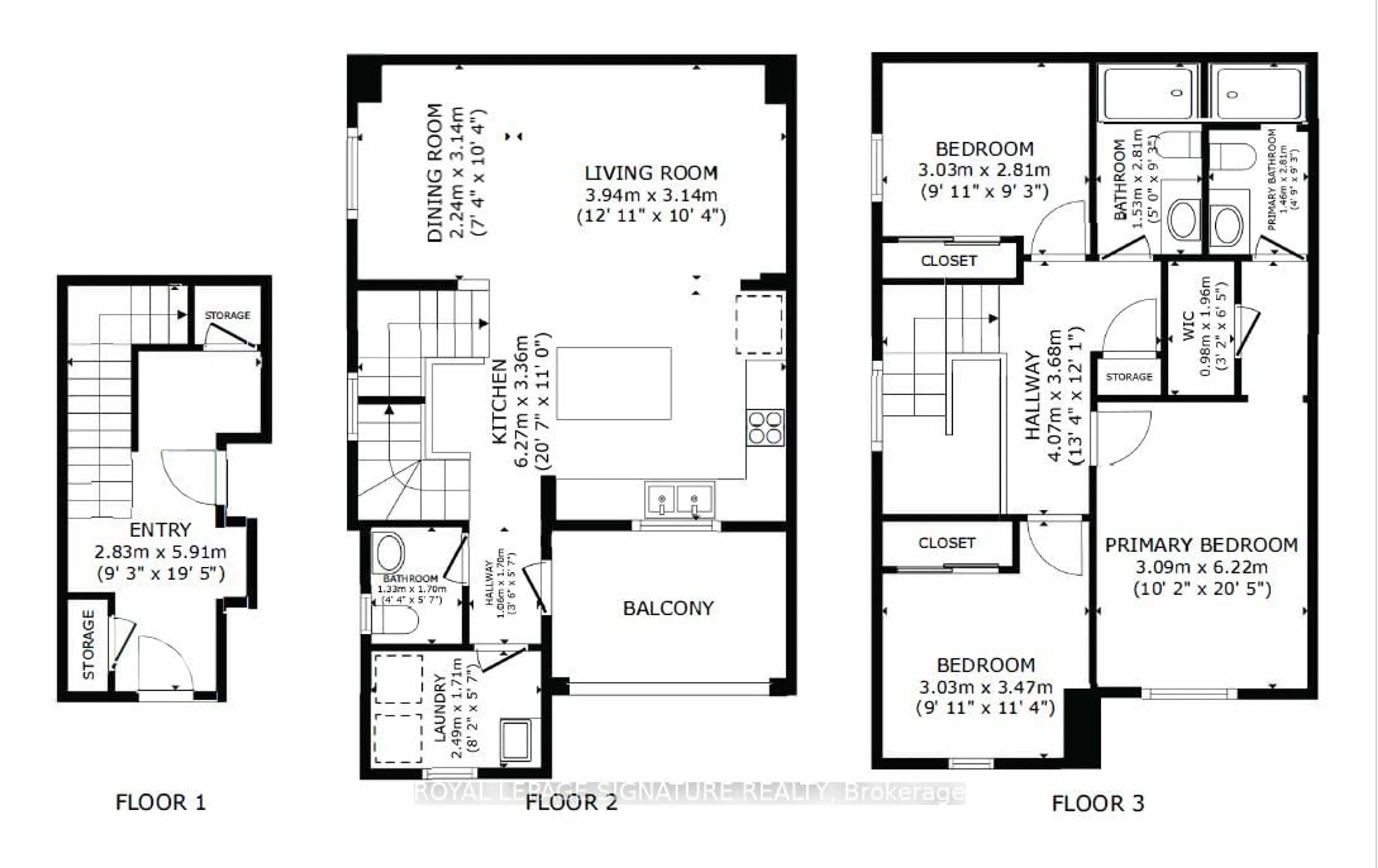 Floor plan for 890 Cactus Pt, Milton Ontario L9E 1R8