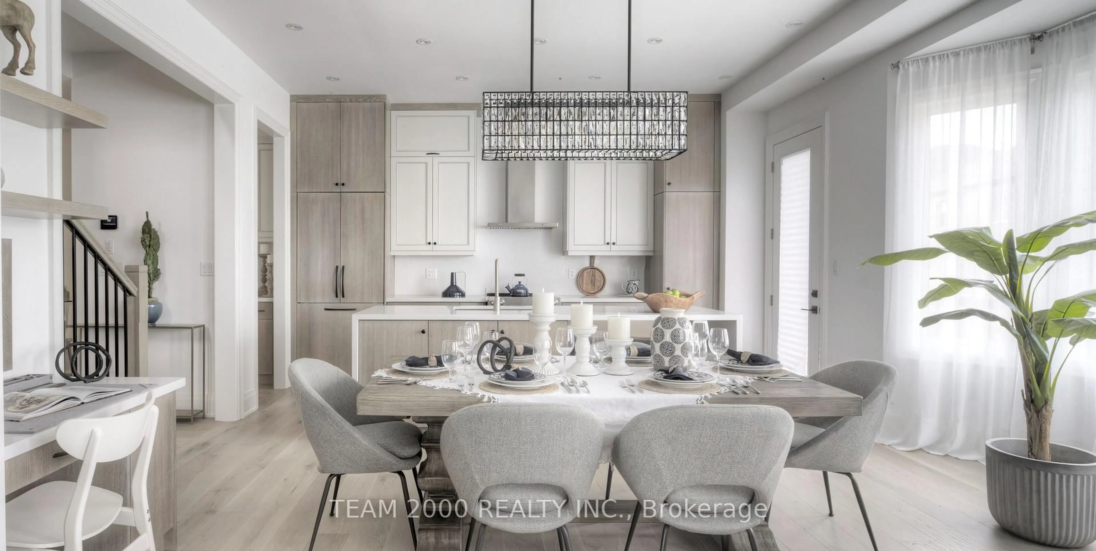 Contemporary kitchen, ceramic/tile floor for 1382 Blueprint Common, Burlington Ontario L7P 0V8