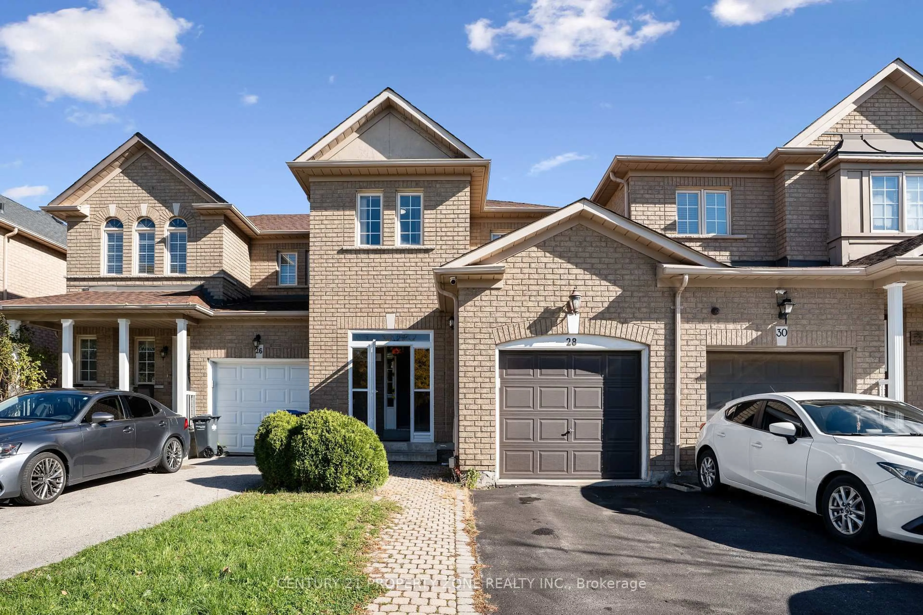 Home with brick exterior material, street for 28 Earth Star Tr, Brampton Ontario L6R 2P3