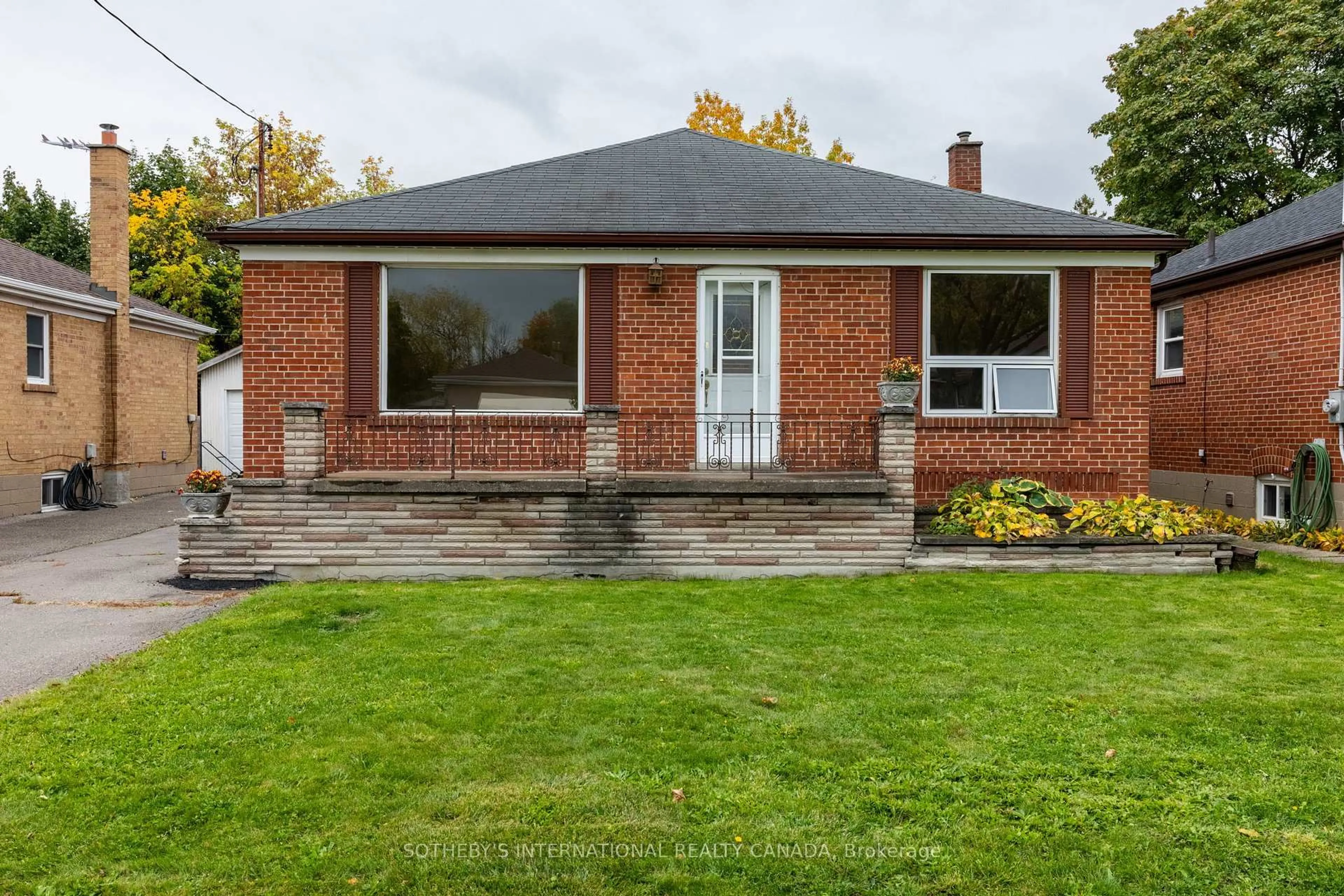Home with brick exterior material, street for 123 Redwater Dr, Toronto Ontario M9W 2A3