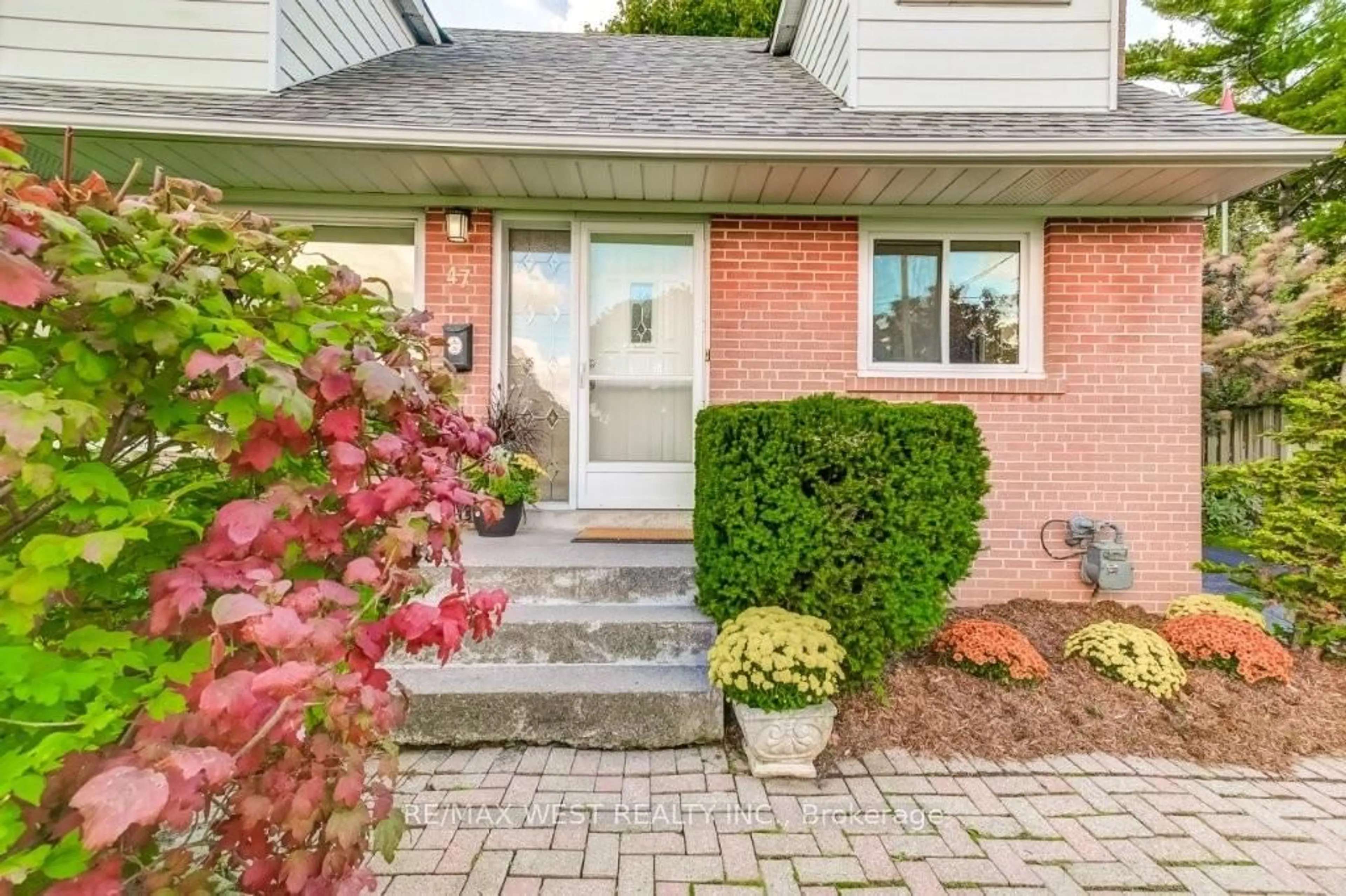 Home with brick exterior material, street for 47 Breadner Dr, Toronto Ontario M9R 3M5