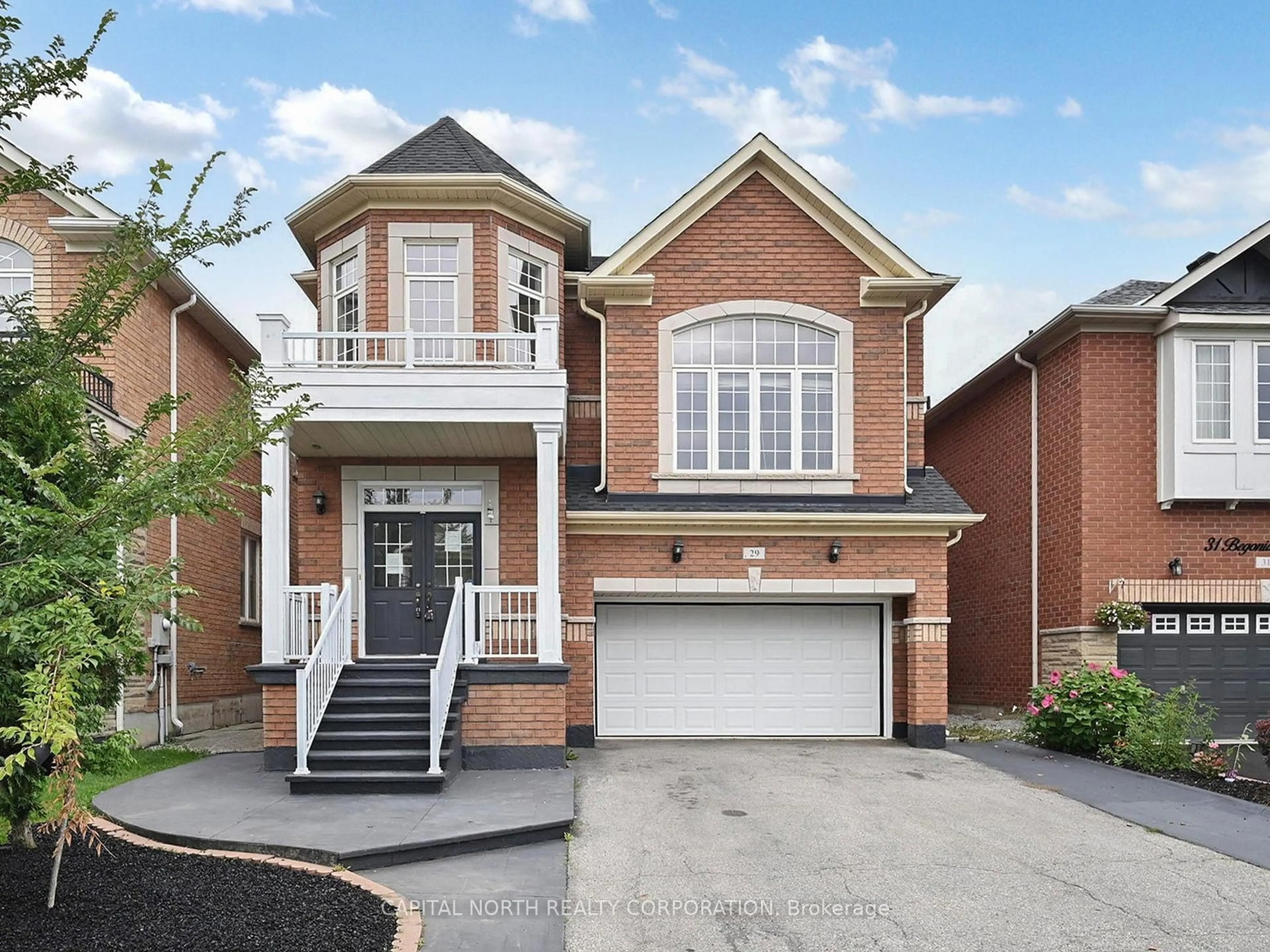 Home with brick exterior material, street for 29 Begonia Cres, Brampton Ontario L7A 0M6