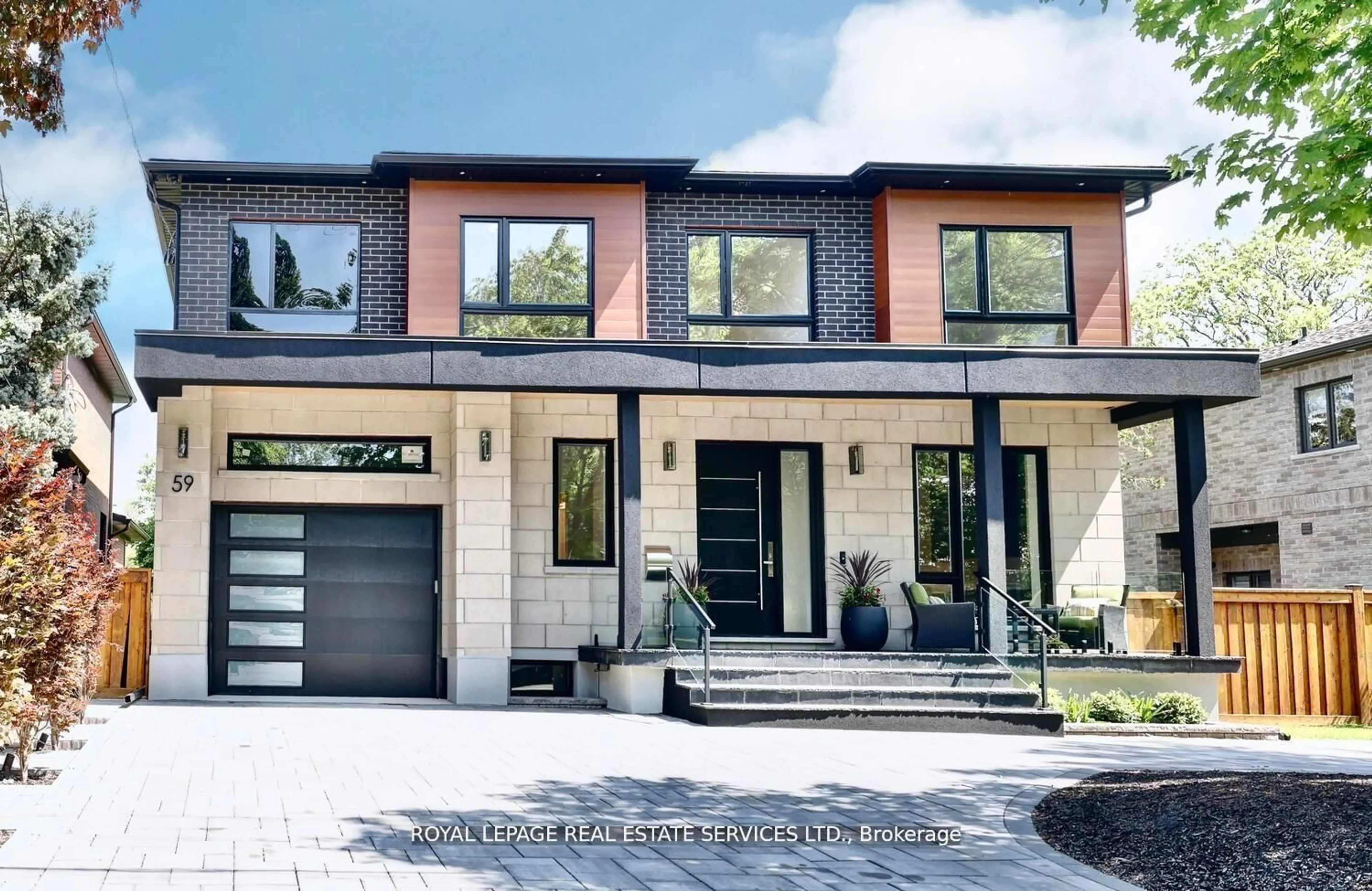 Home with brick exterior material, street for 59 Riverview Hts, Toronto Ontario M9P 2N3