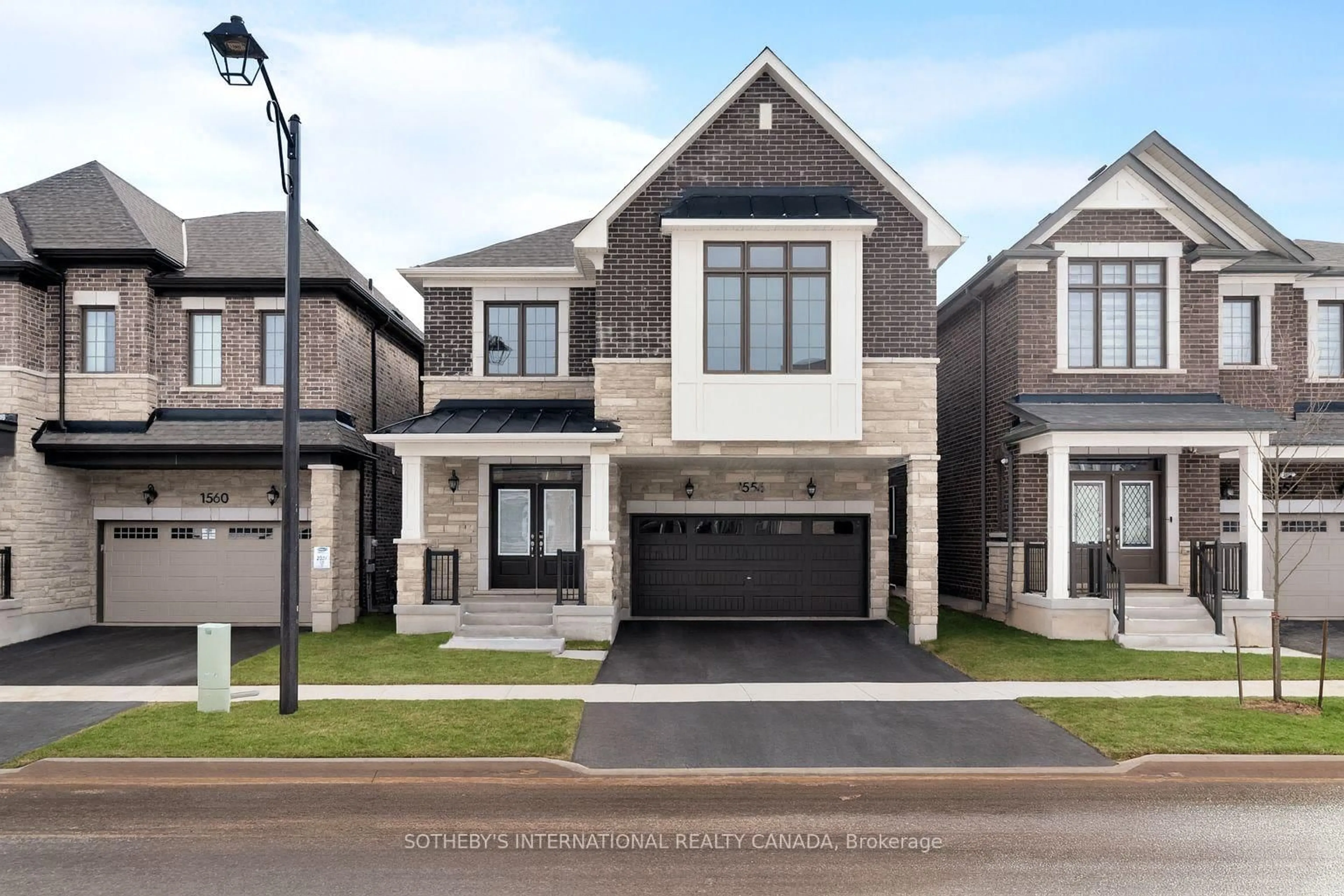 Home with brick exterior material, street for 1556 Cookman Dr, Milton Ontario L9E 2A7