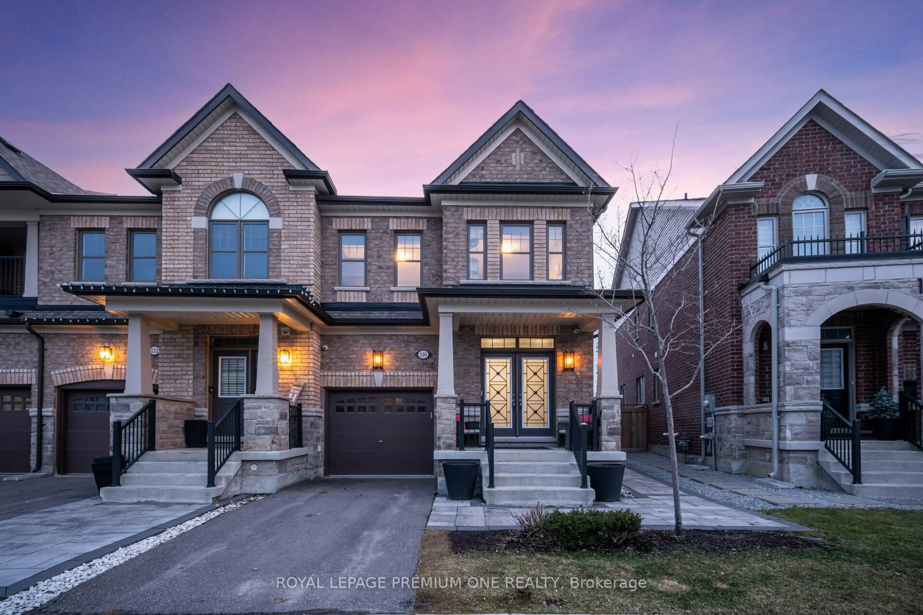 Home with brick exterior material, street for 110 Morra Ave, Caledon Ontario L7E 4K8