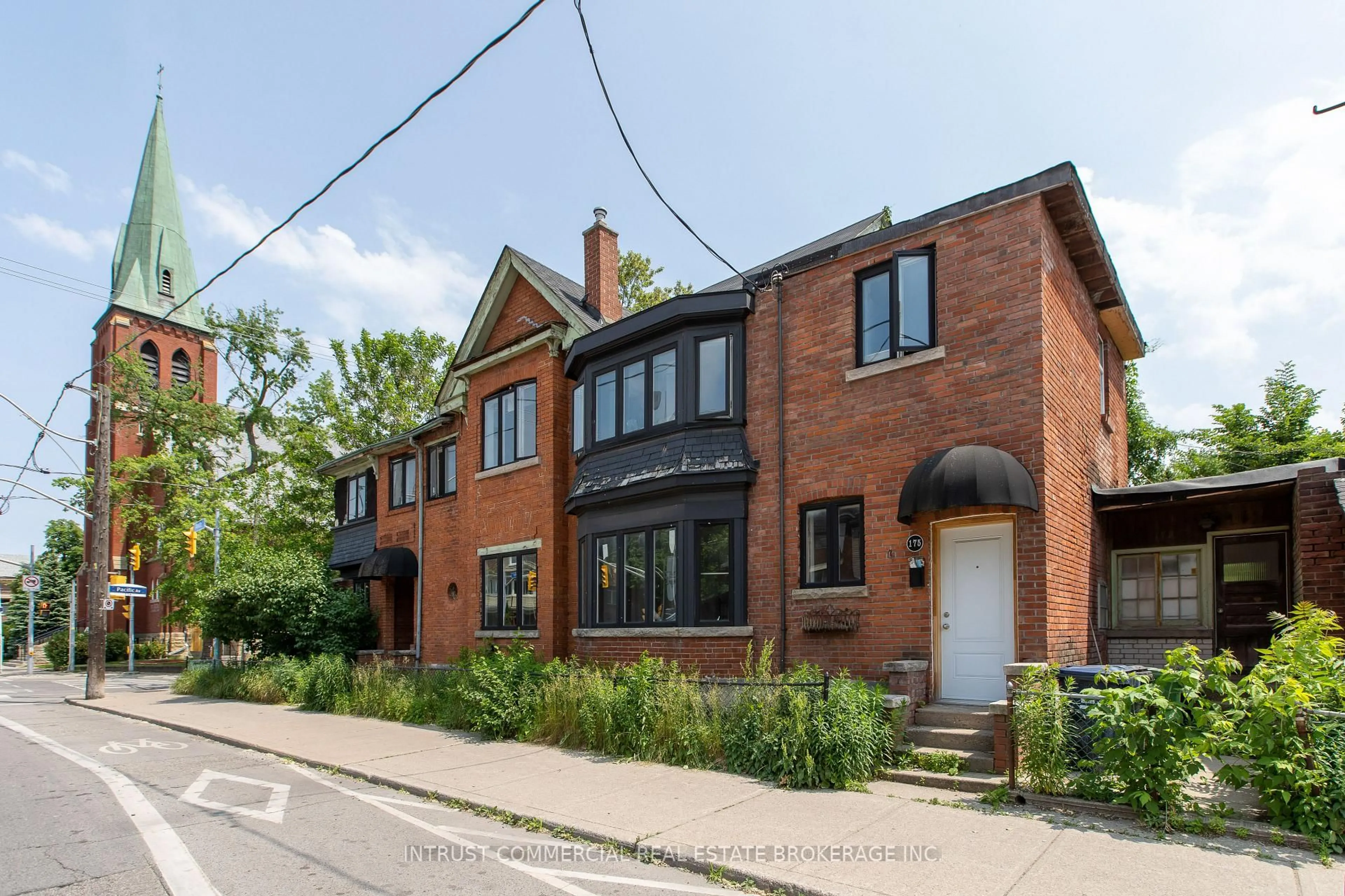 Home with brick exterior material, street for 336 Pacific Ave, Toronto Ontario M6P 2P9