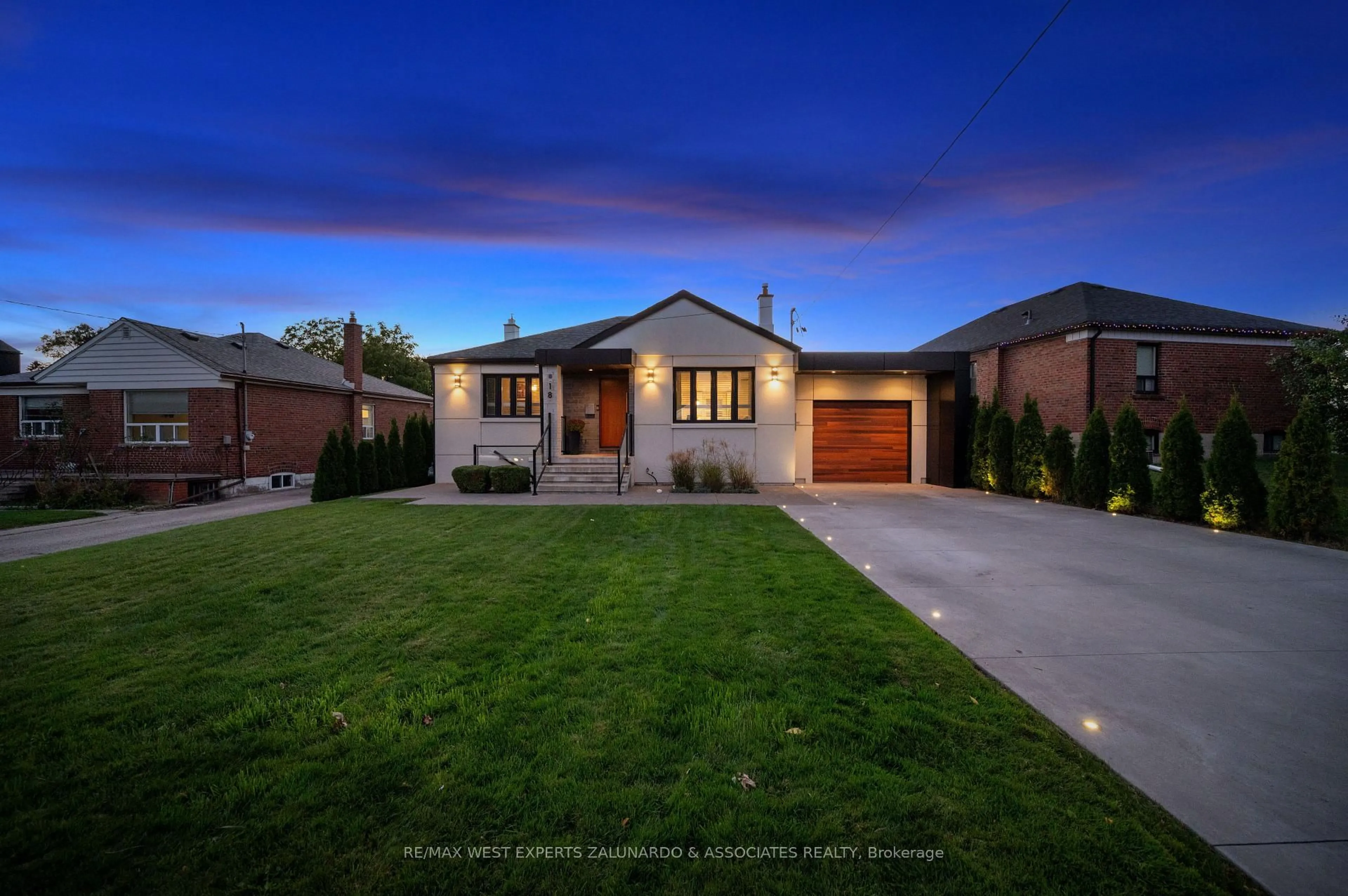 Home with brick exterior material, street for 18 Smallwood Dr, Toronto Ontario M3M 1K8