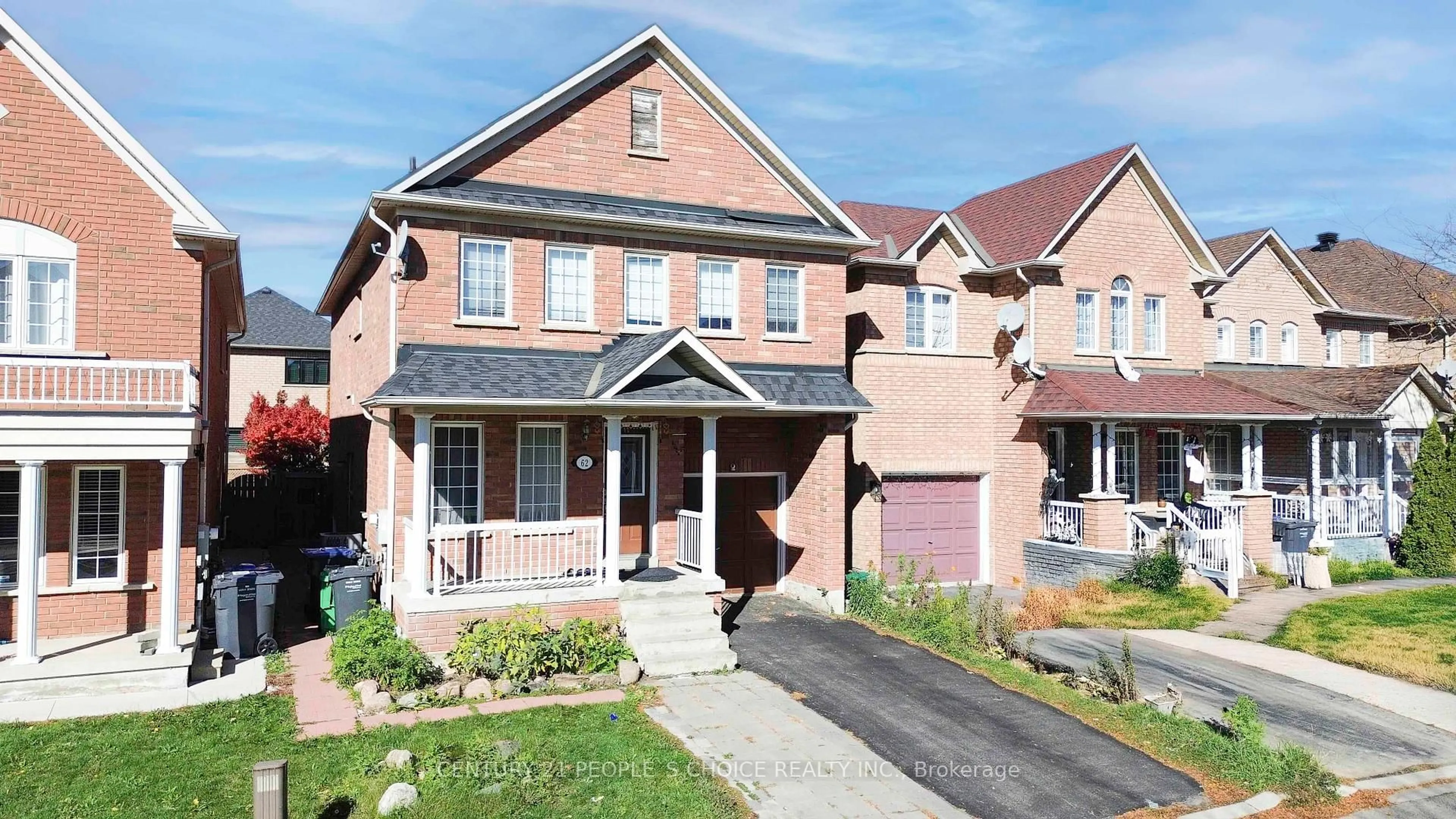 Home with brick exterior material, street for 62 Pauline Cres, Brampton Ontario L7A 2V6