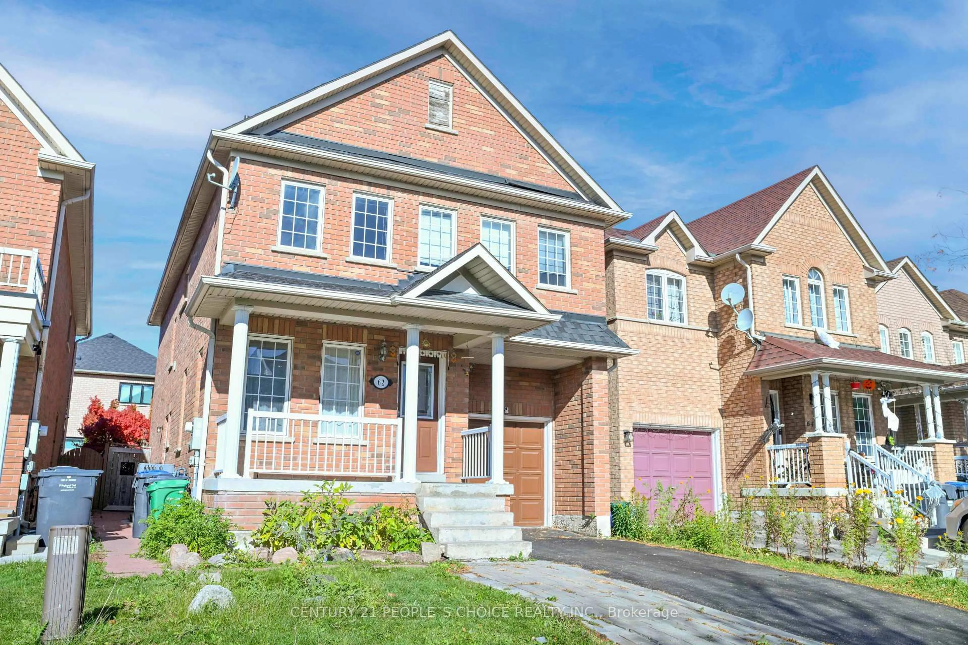 Home with brick exterior material, street for 62 Pauline Cres, Brampton Ontario L7A 2V6