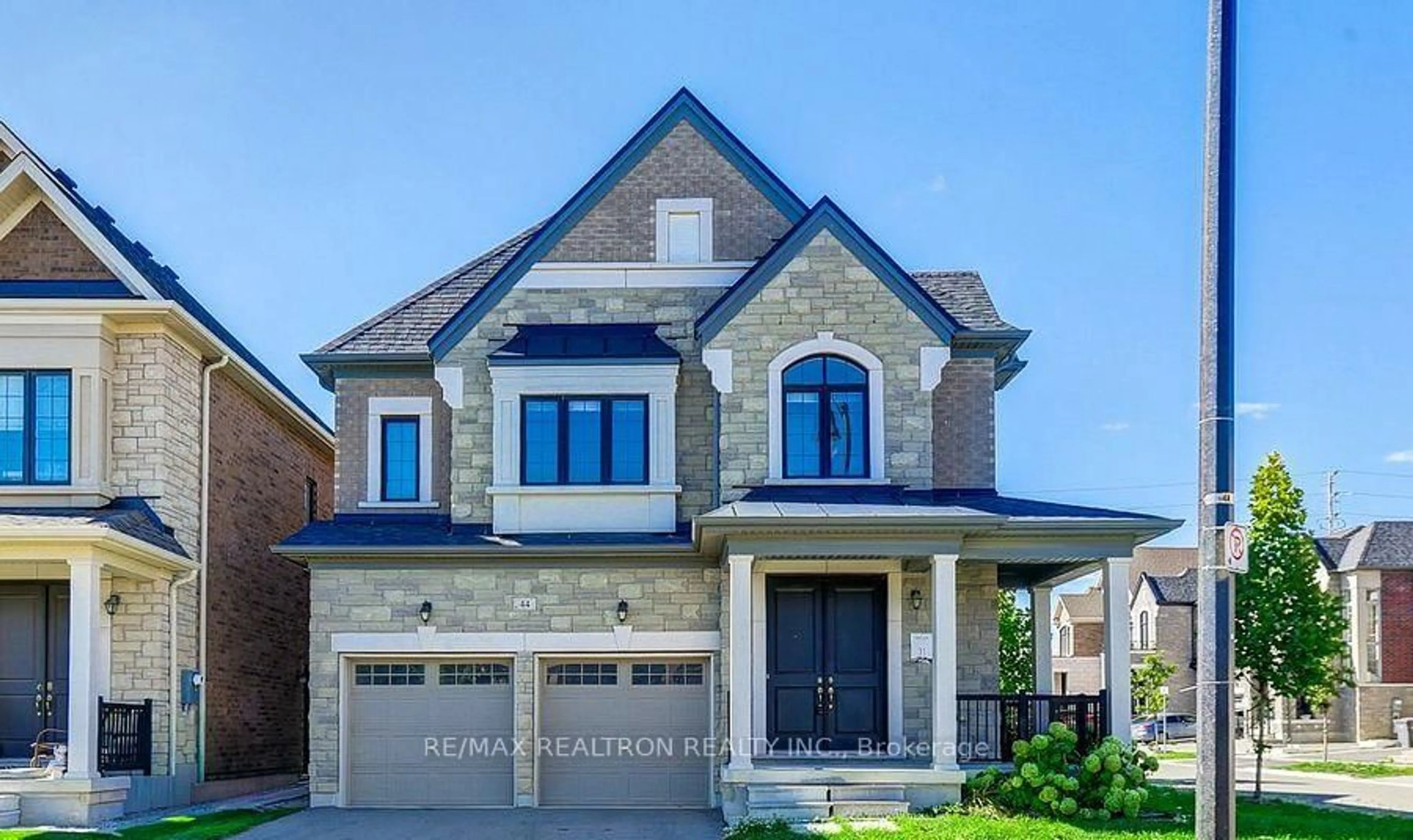 Home with brick exterior material, street for 44 Brent Stephens Way, Brampton Ontario L7A 0C3