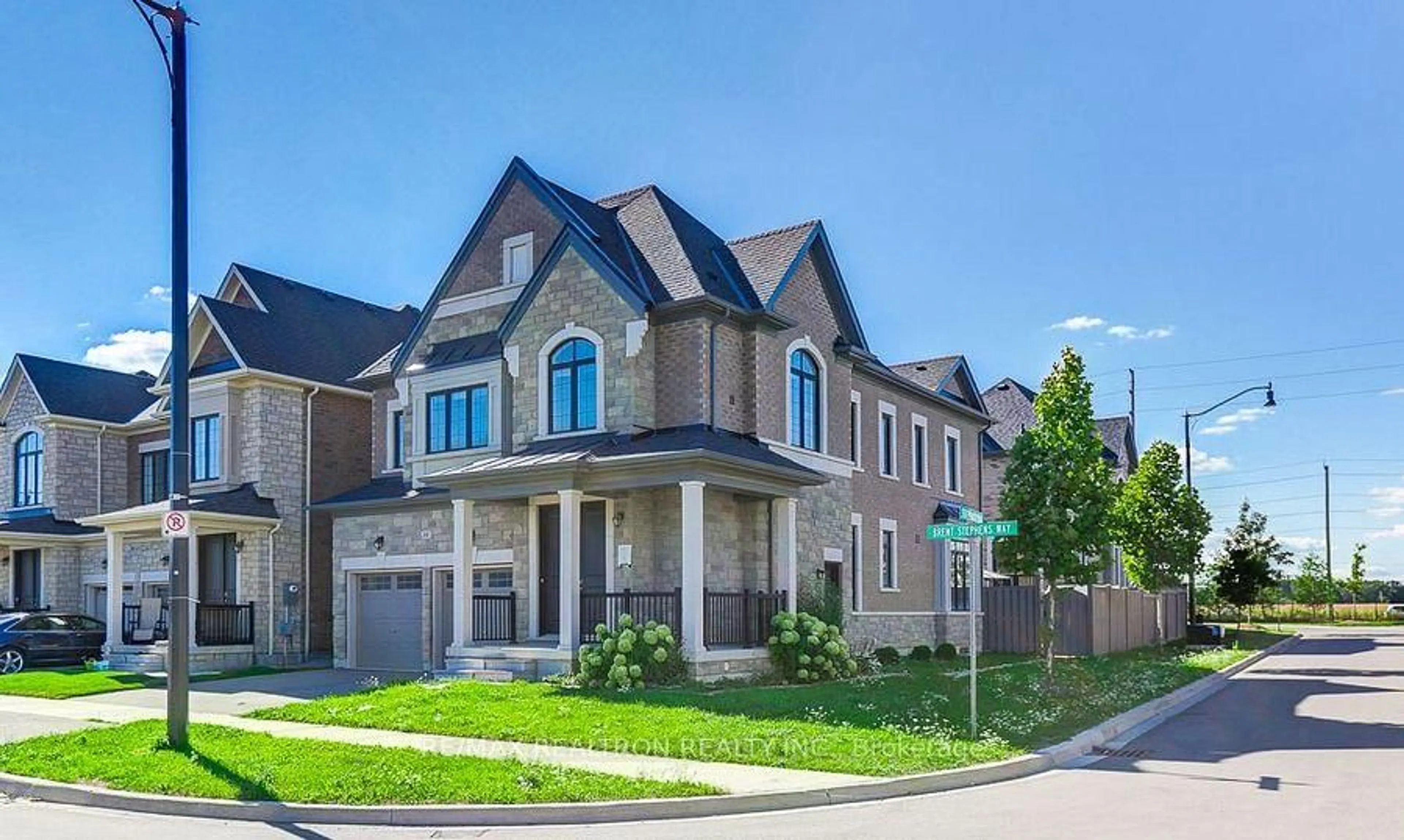 Home with brick exterior material, street for 44 Brent Stephens Way, Brampton Ontario L7A 0C3