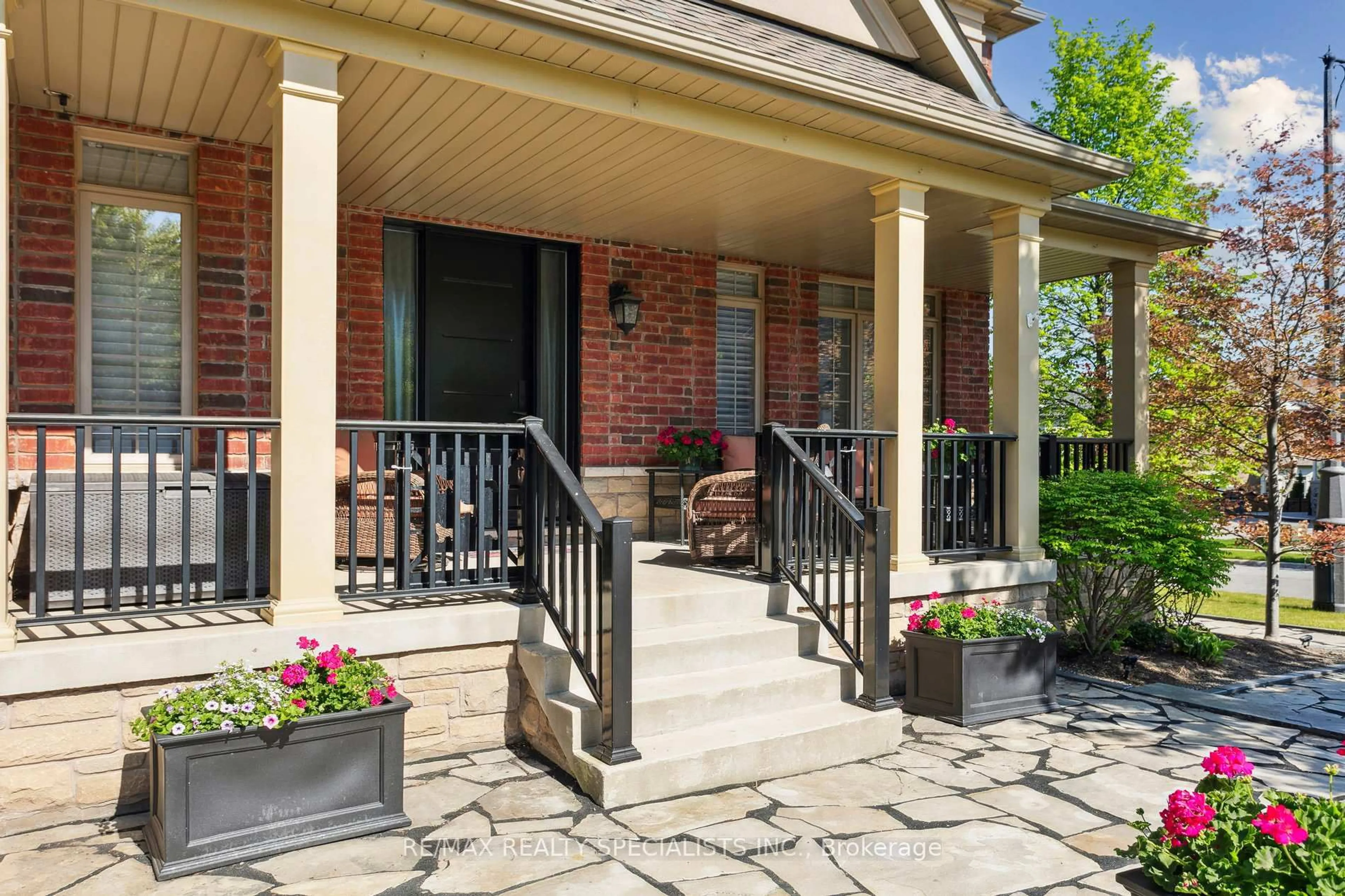 Home with brick exterior material, street for 9 Flanders Rd, Brampton Ontario L6X 0W3