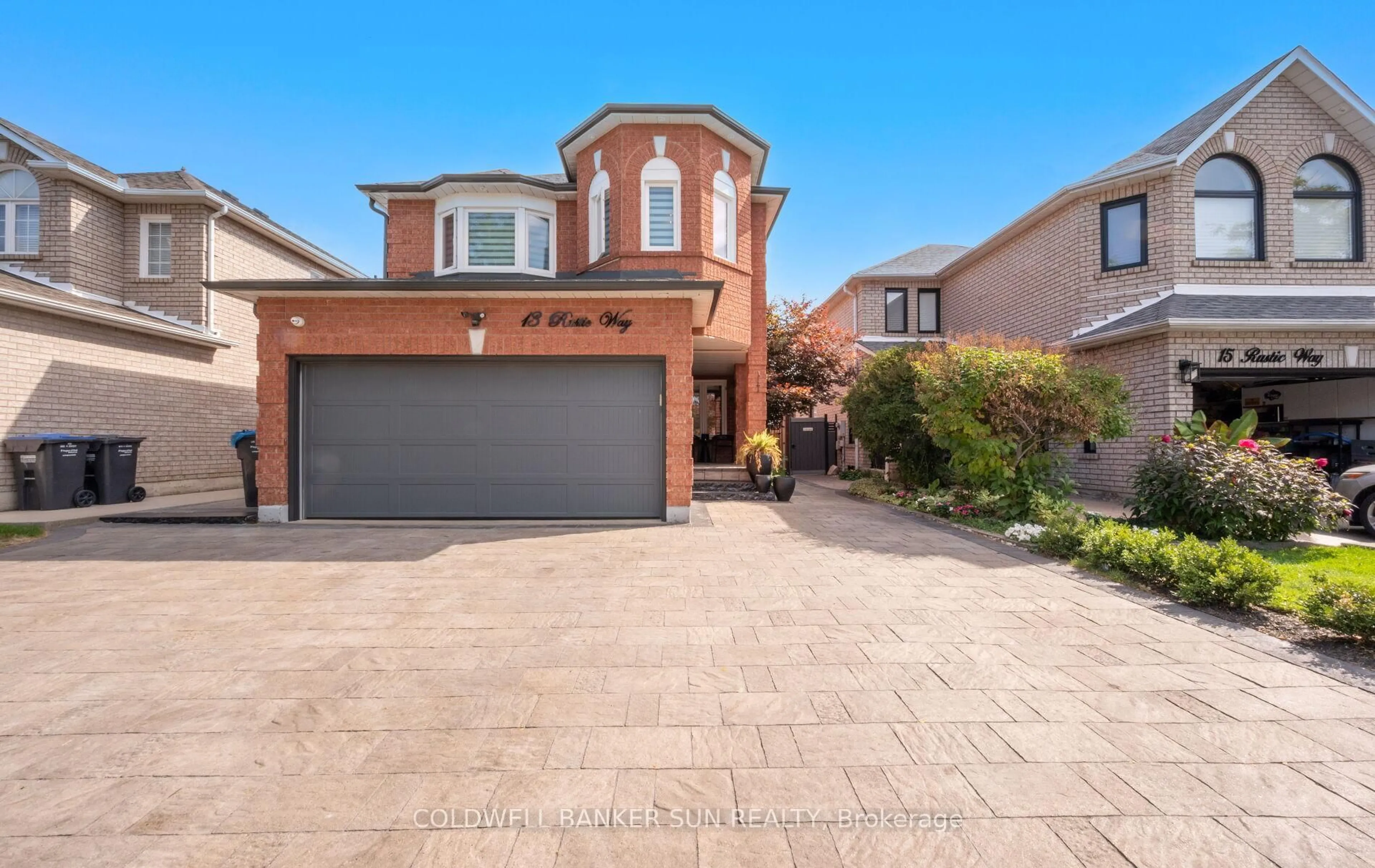 Home with brick exterior material, street for 13 Rustic Way, Caledon Ontario L7E 1X4