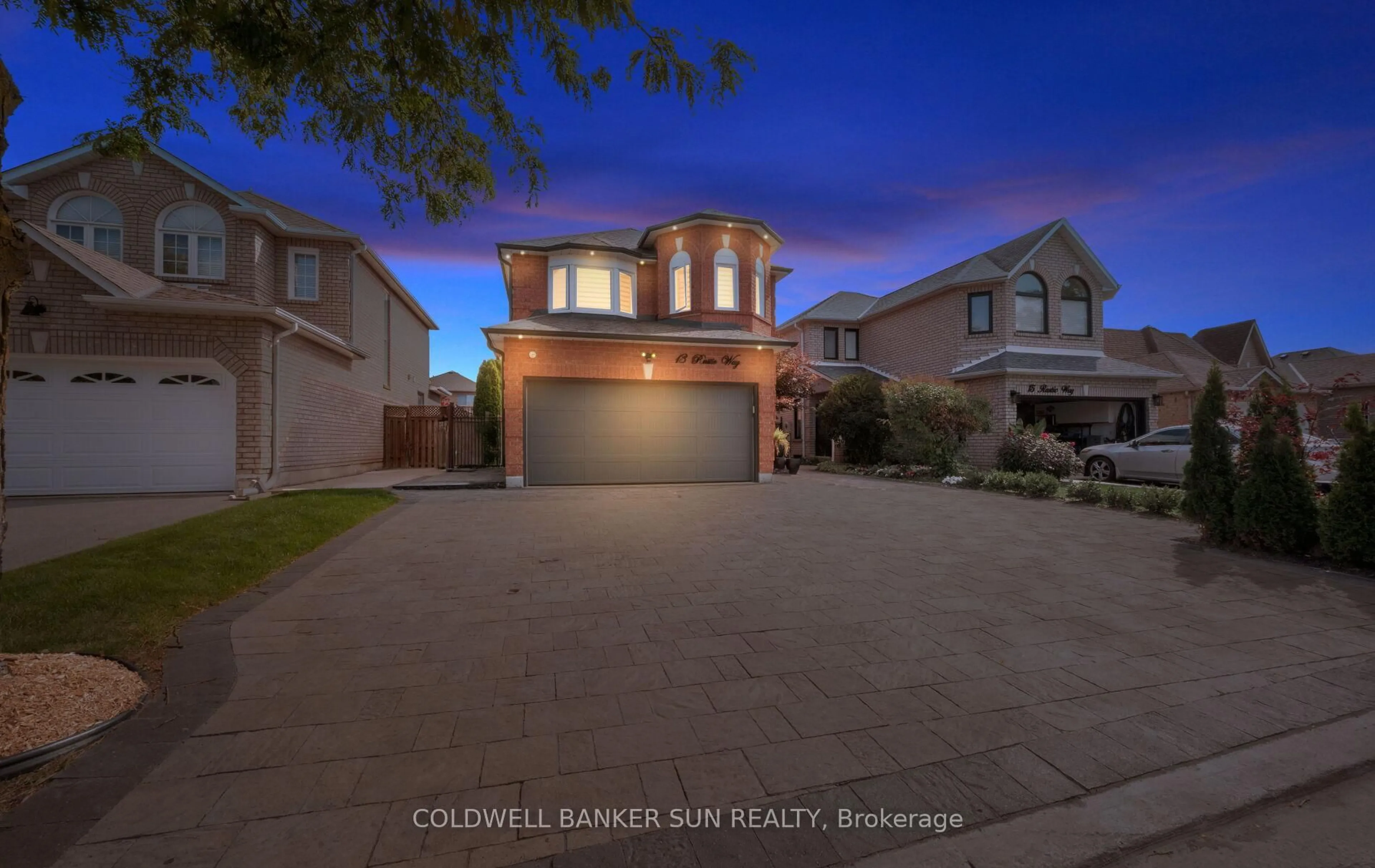 A pic from outside/outdoor area/front of a property/back of a property/a pic from drone, street for 13 Rustic Way, Caledon Ontario L7E 1X4