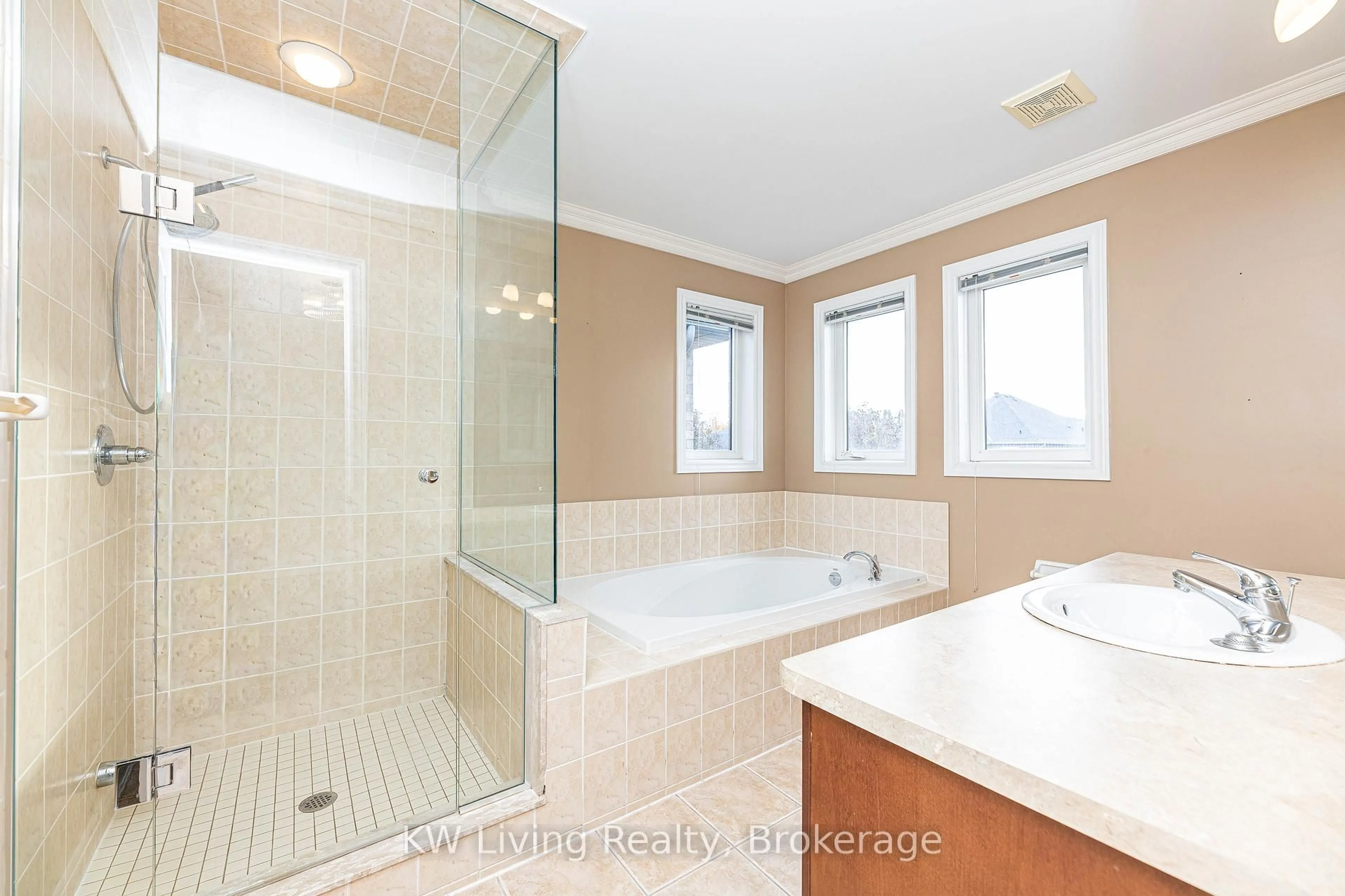 Contemporary bathroom, ceramic/tile floor for 1182 Woodington Lane, Oakville Ontario L6H 7V1