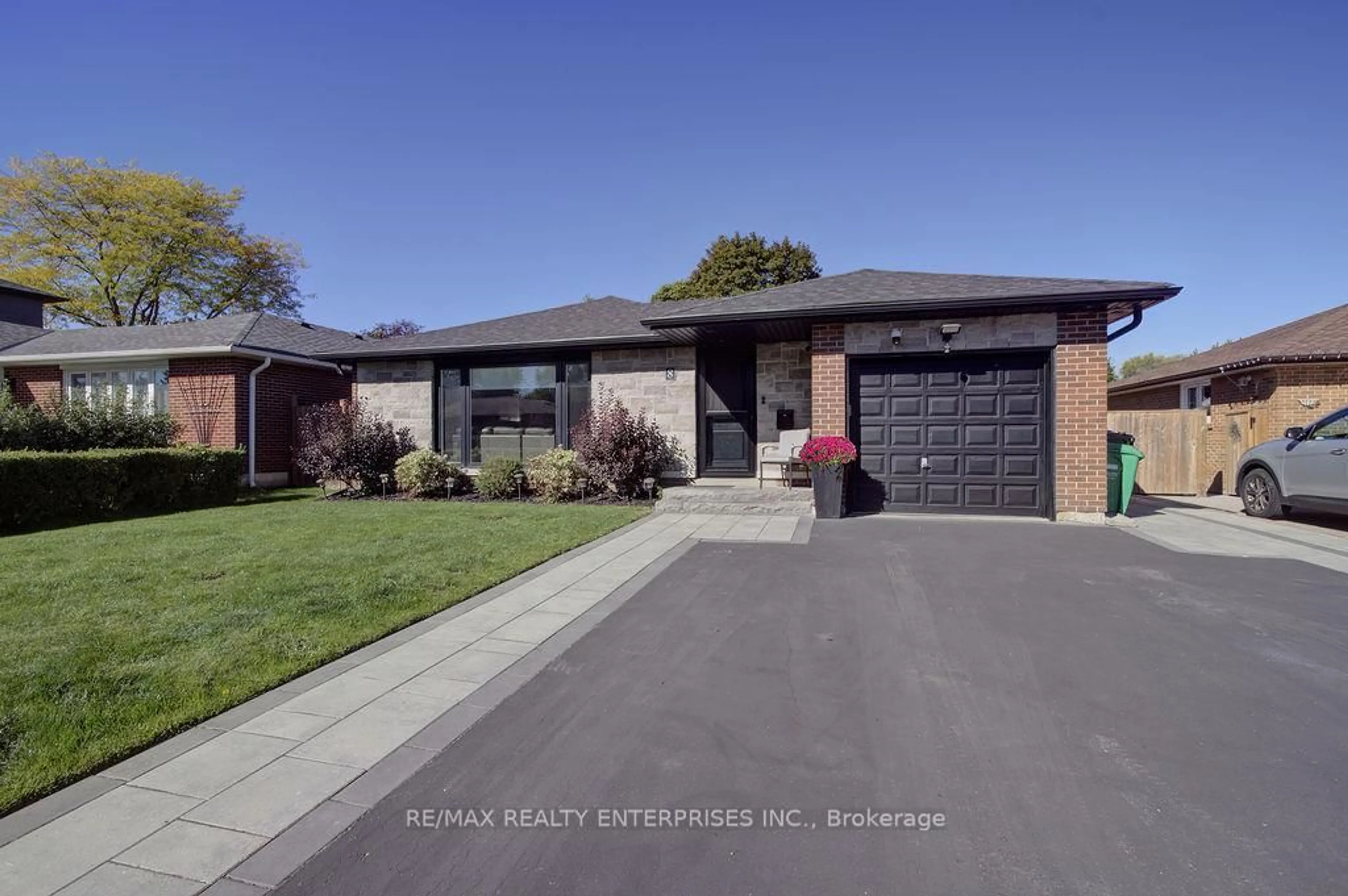 Home with brick exterior material, street for 8 Deerfield Cres, Brampton Ontario L6T 1K6