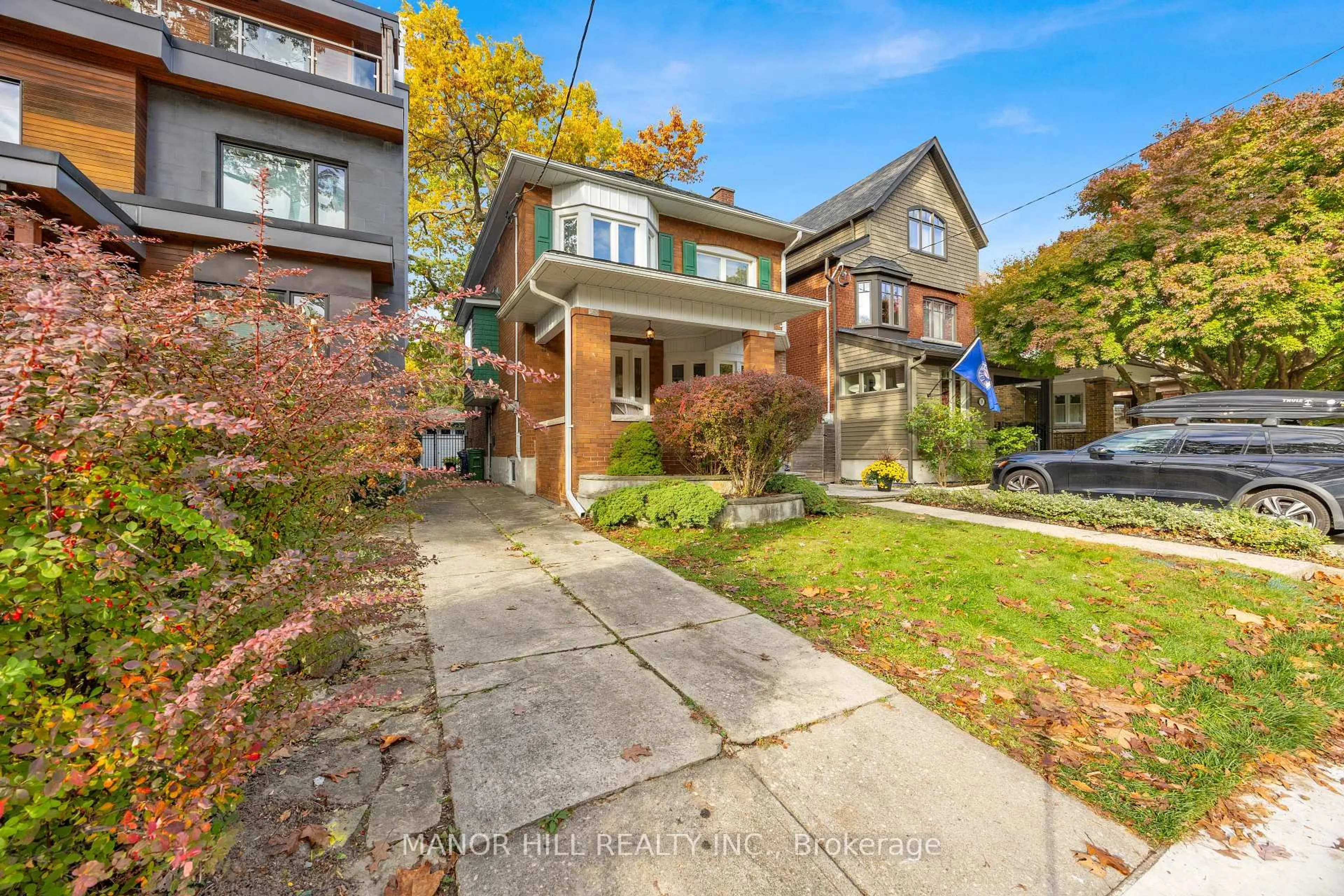 Home with brick exterior material, street for 16 Evans Ave, Toronto Ontario M6S 3V6