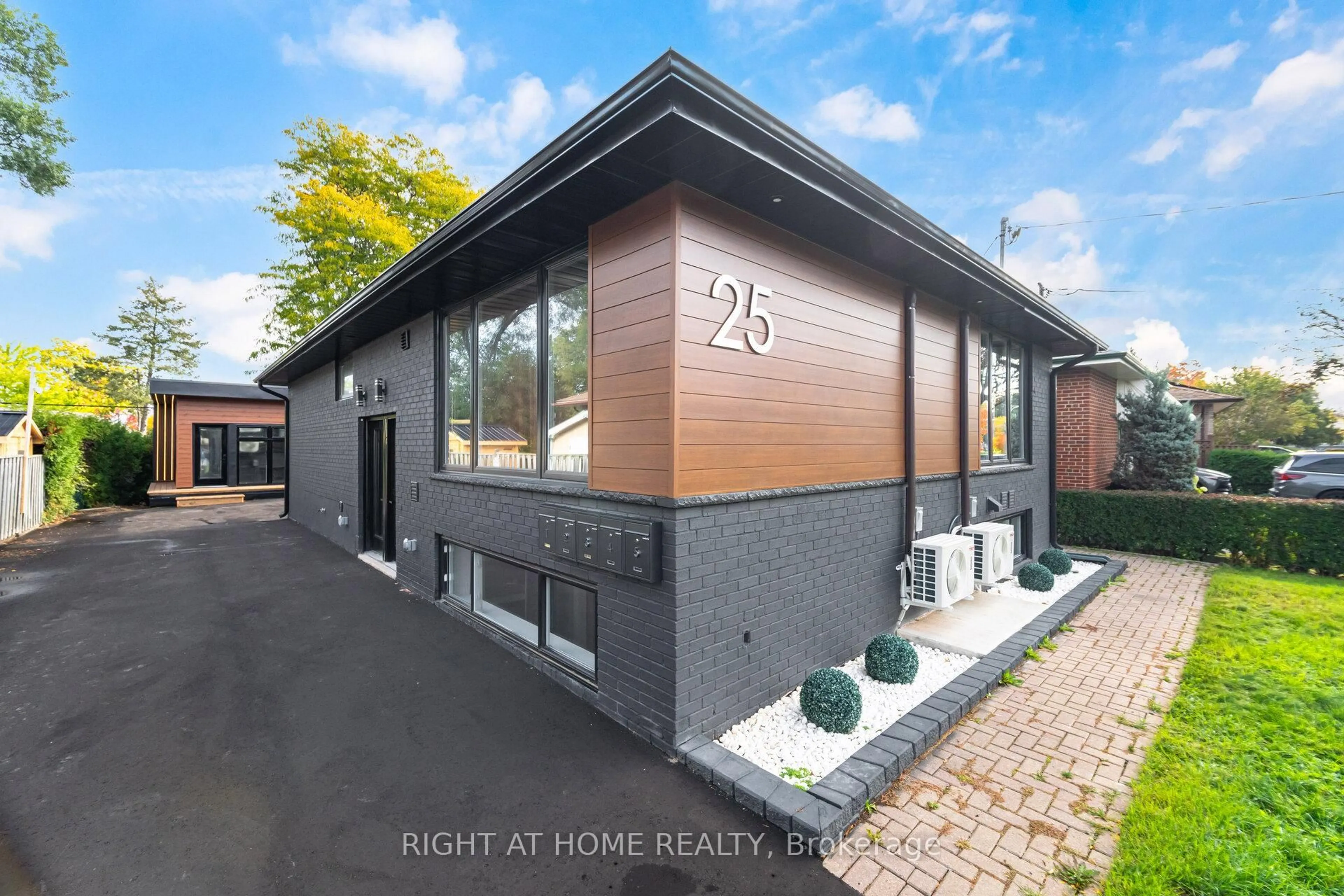 Home with brick exterior material, street for 25 Templar Dr, Toronto Ontario M9R 3C6