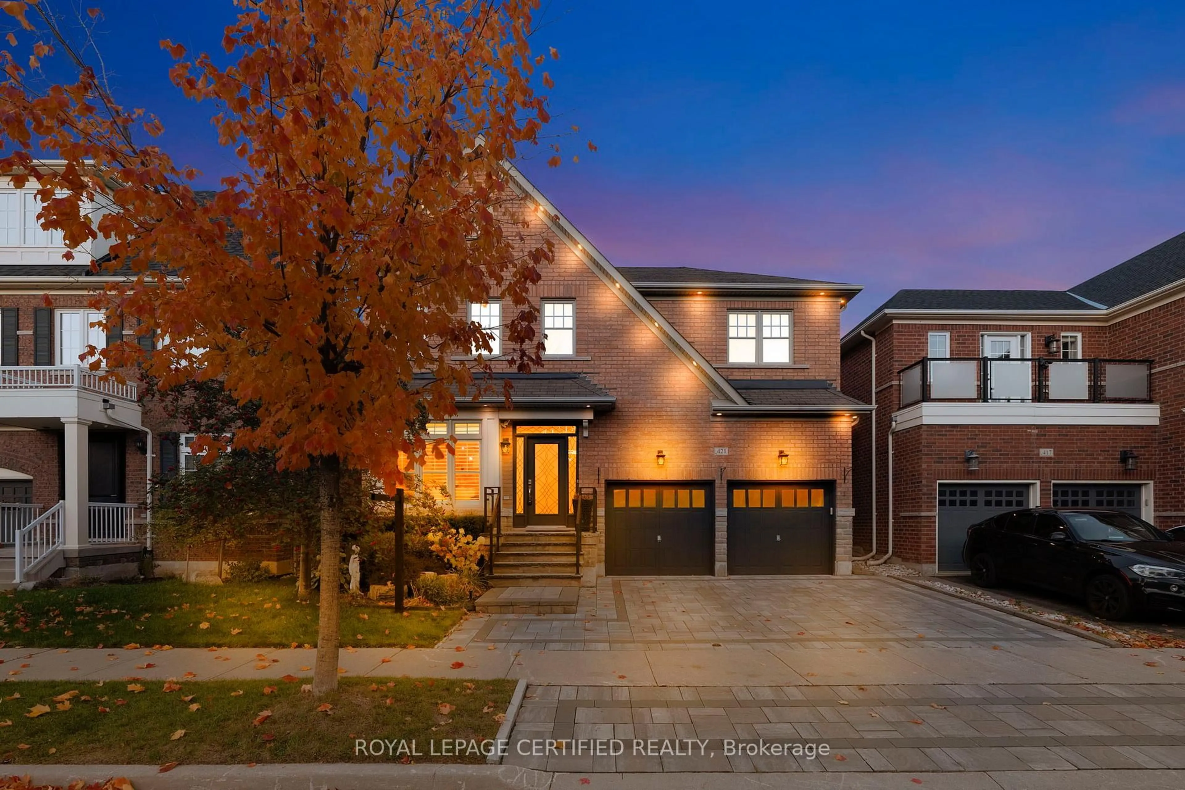 Home with brick exterior material, street for 421 Stringer Circ, Milton Ontario L9T 0T3