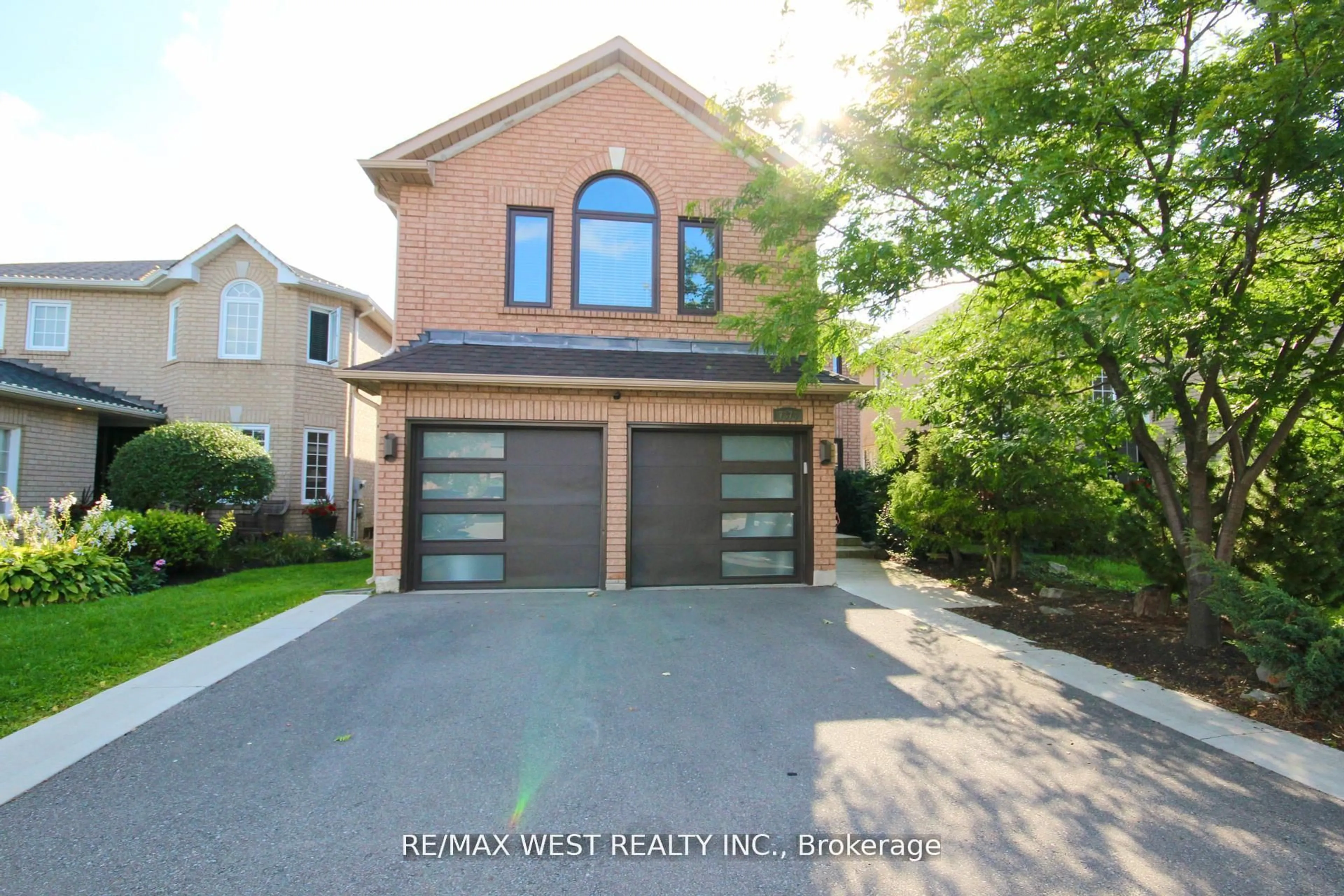 Home with brick exterior material, street for 7374 Black Walnut Tr, Mississauga Ontario L5N 7L8