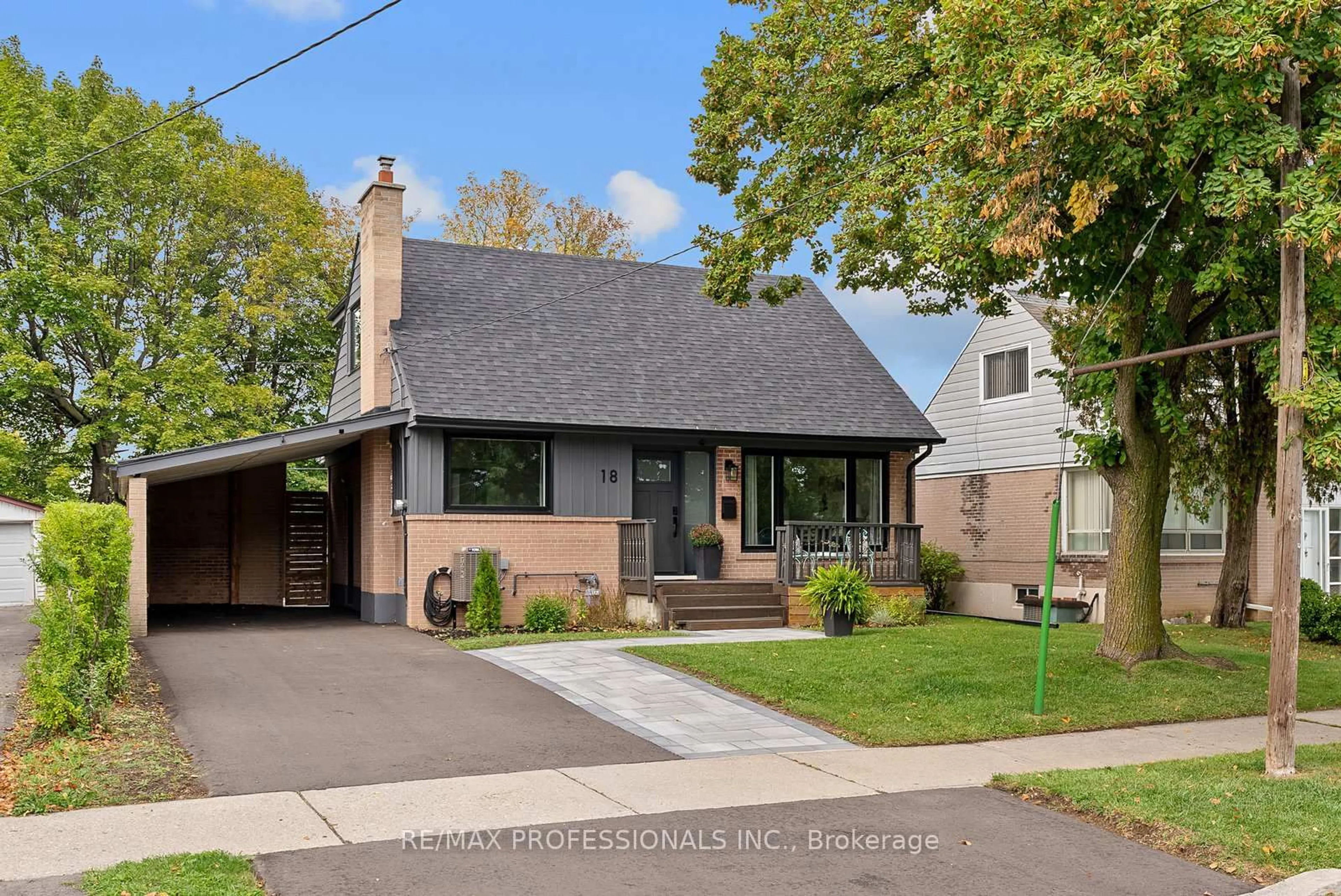 Home with brick exterior material, street for 18 Lavington Dr, Toronto Ontario M9R 2G9