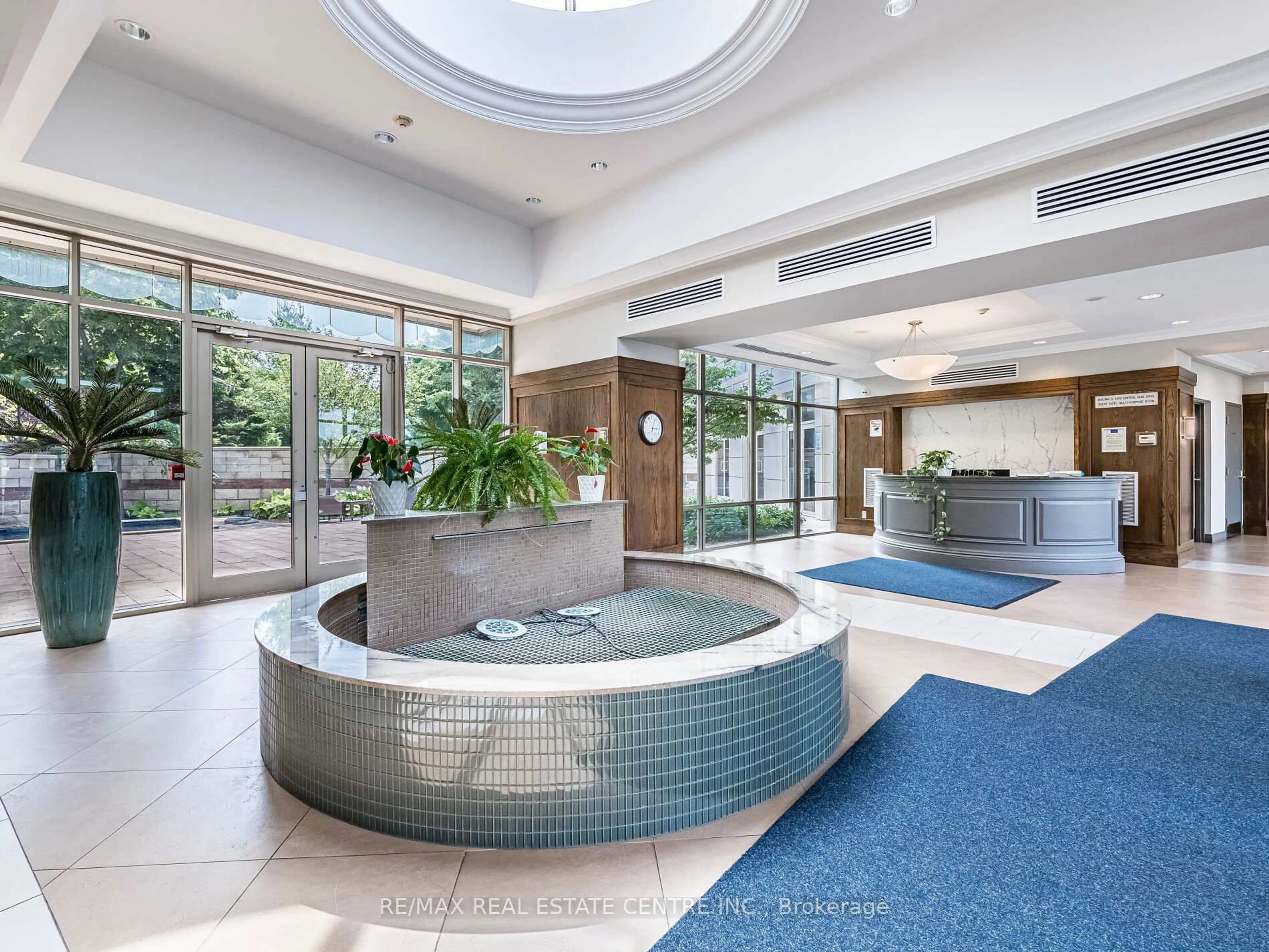 Lobby for 2379 Central Park Dr #1102, Oakville Ontario L6H 0E3