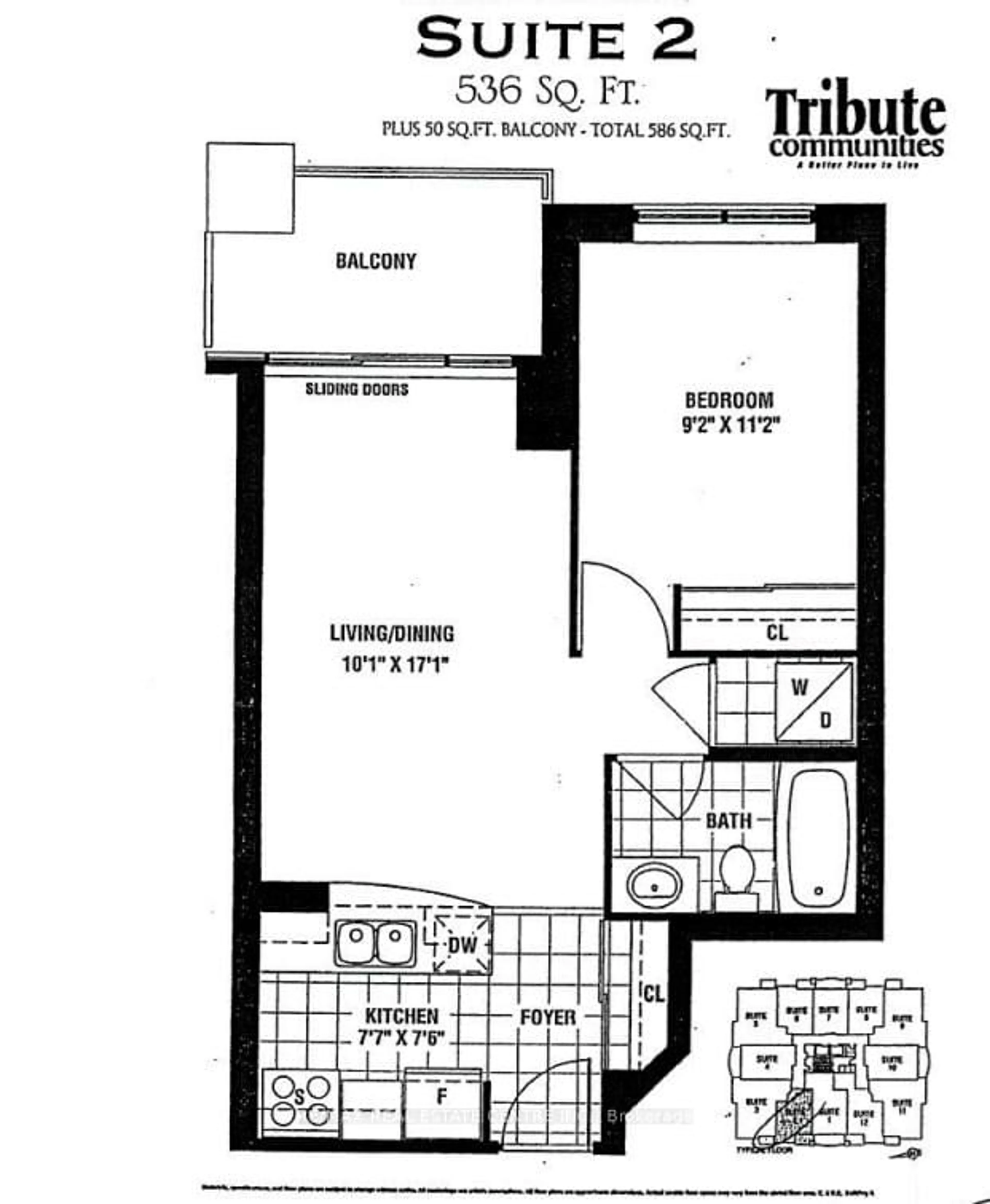Floor plan for 2379 Central Park Dr #1102, Oakville Ontario L6H 0E3