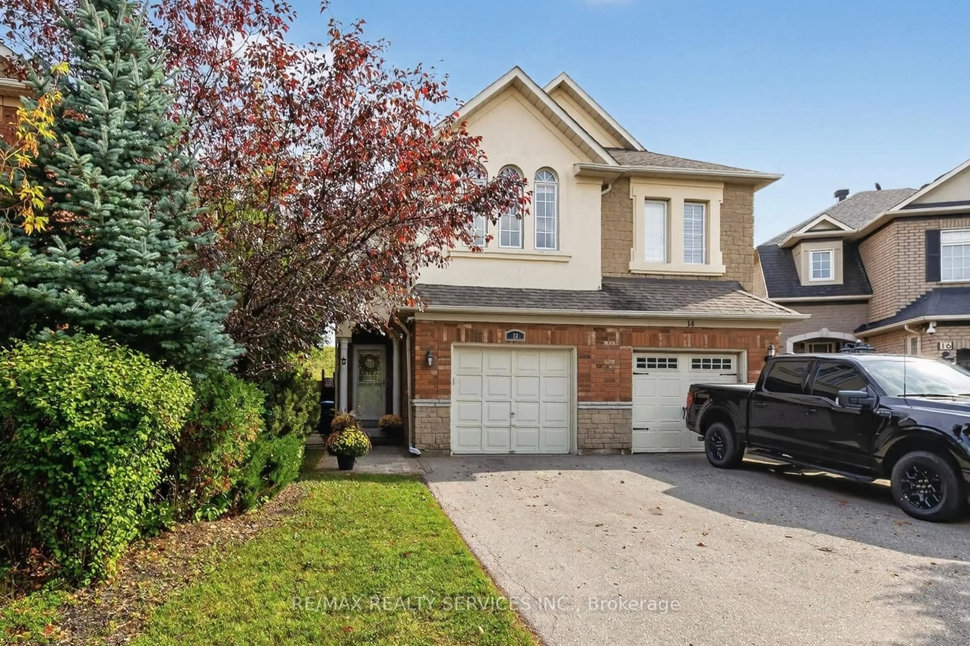 Home with brick exterior material, street for 12 Hesketh Crt, Caledon Ontario L7C 1C6