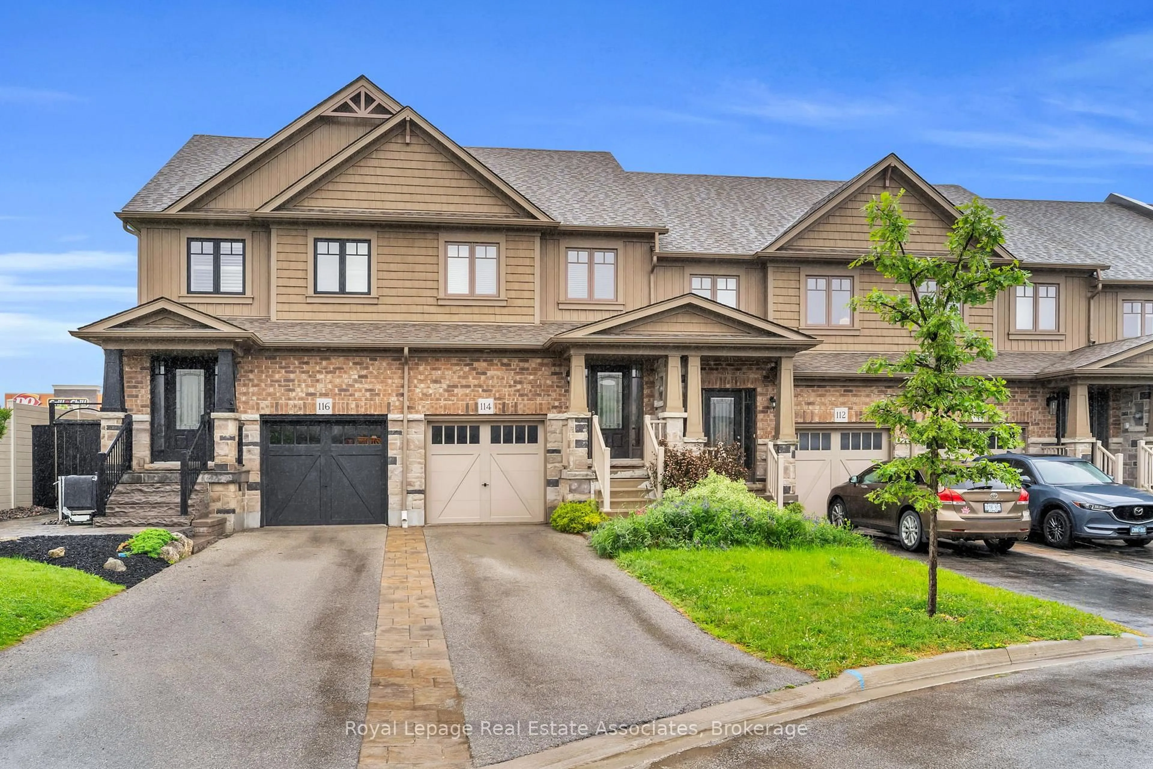 Home with brick exterior material, street for 114 Winterton Crt, Orangeville Ontario L9W 5H8