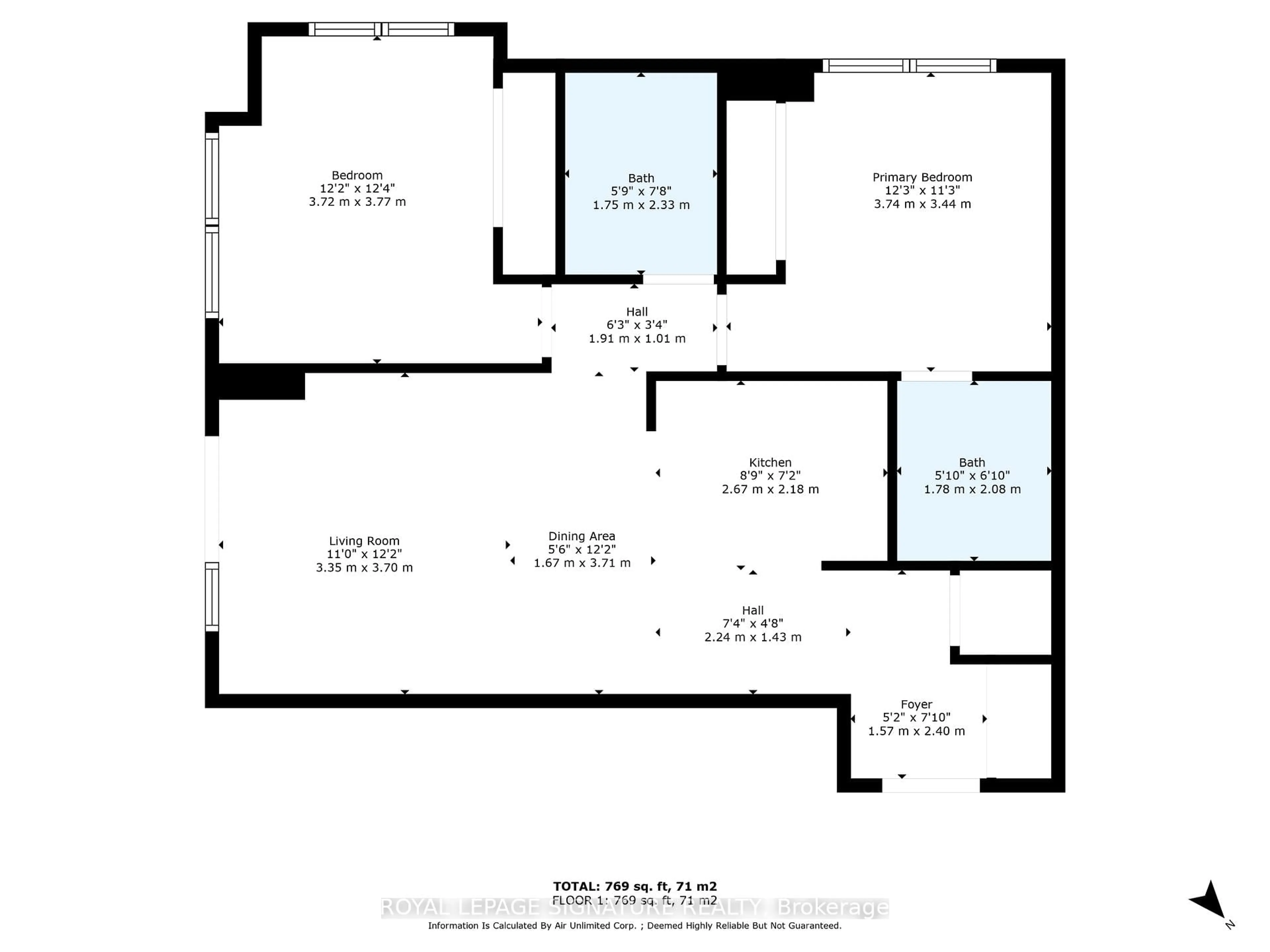 Floor plan for 2081 Fairview St #610, Burlington Ontario L7R 0E4