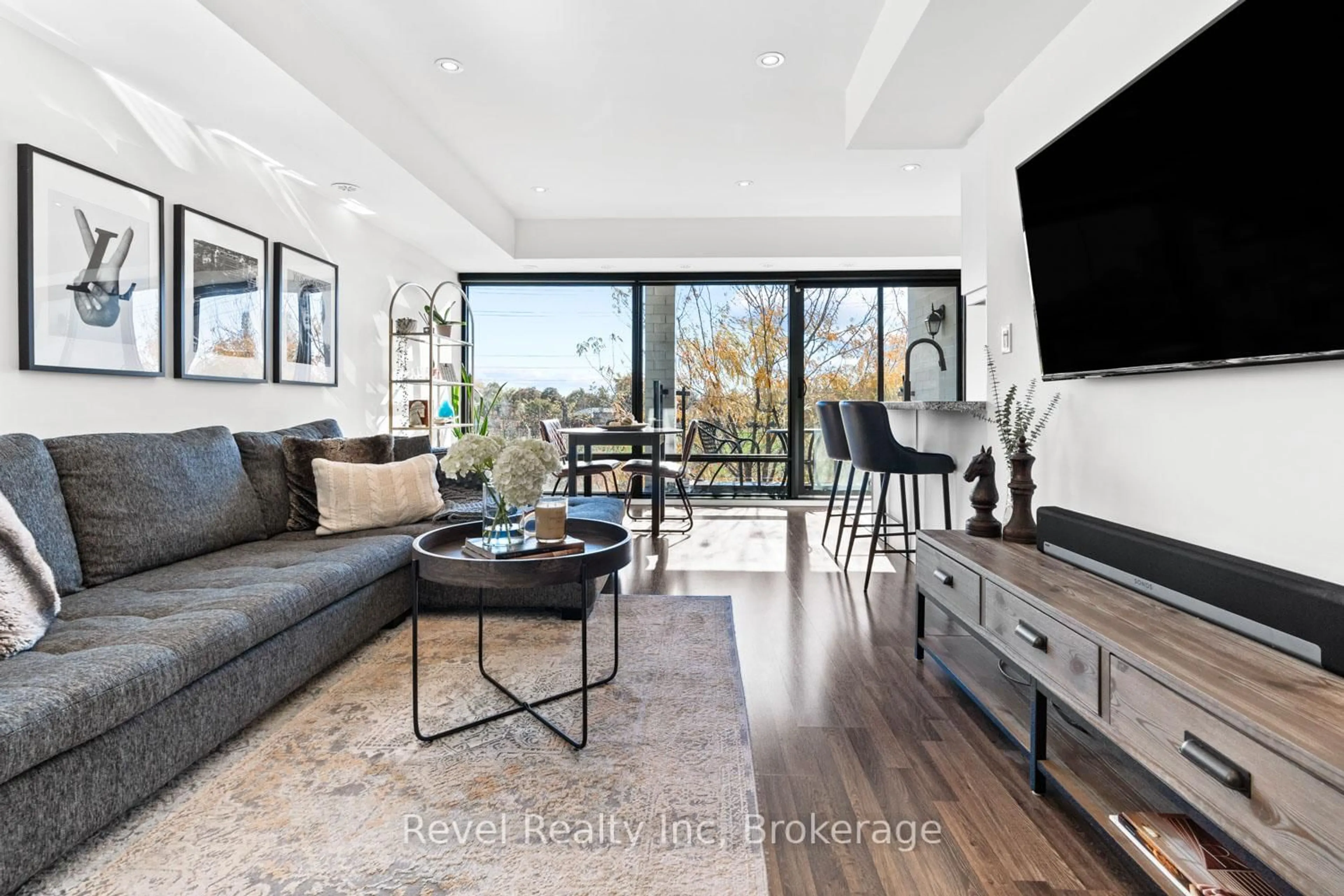 Living room with furniture, unknown for 138 Widdicombe Hill Blvd #702, Toronto Ontario M9R 0A9