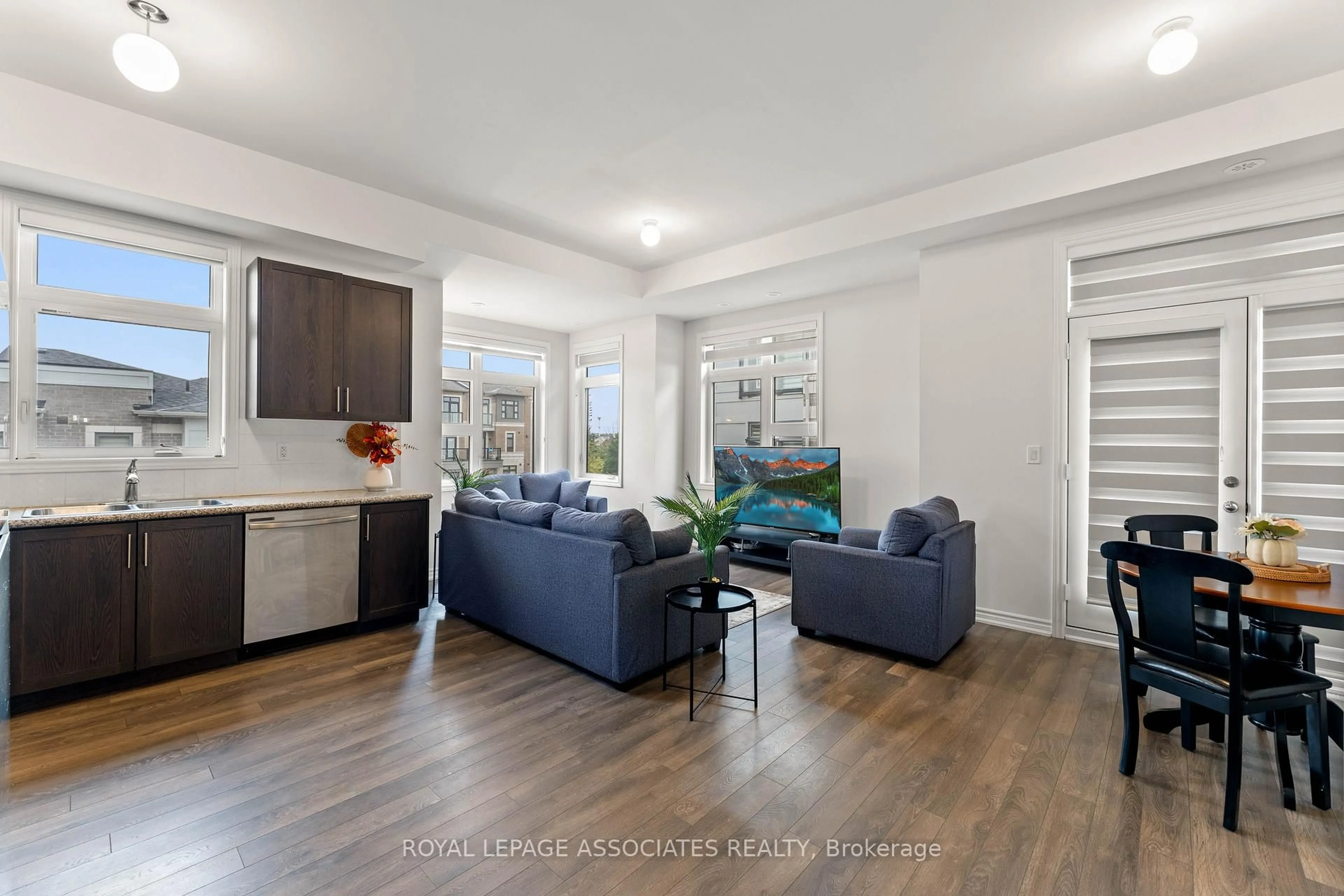 Living room with furniture, unknown for 60 Halliford Pl #706, Brampton Ontario L6P 4R1