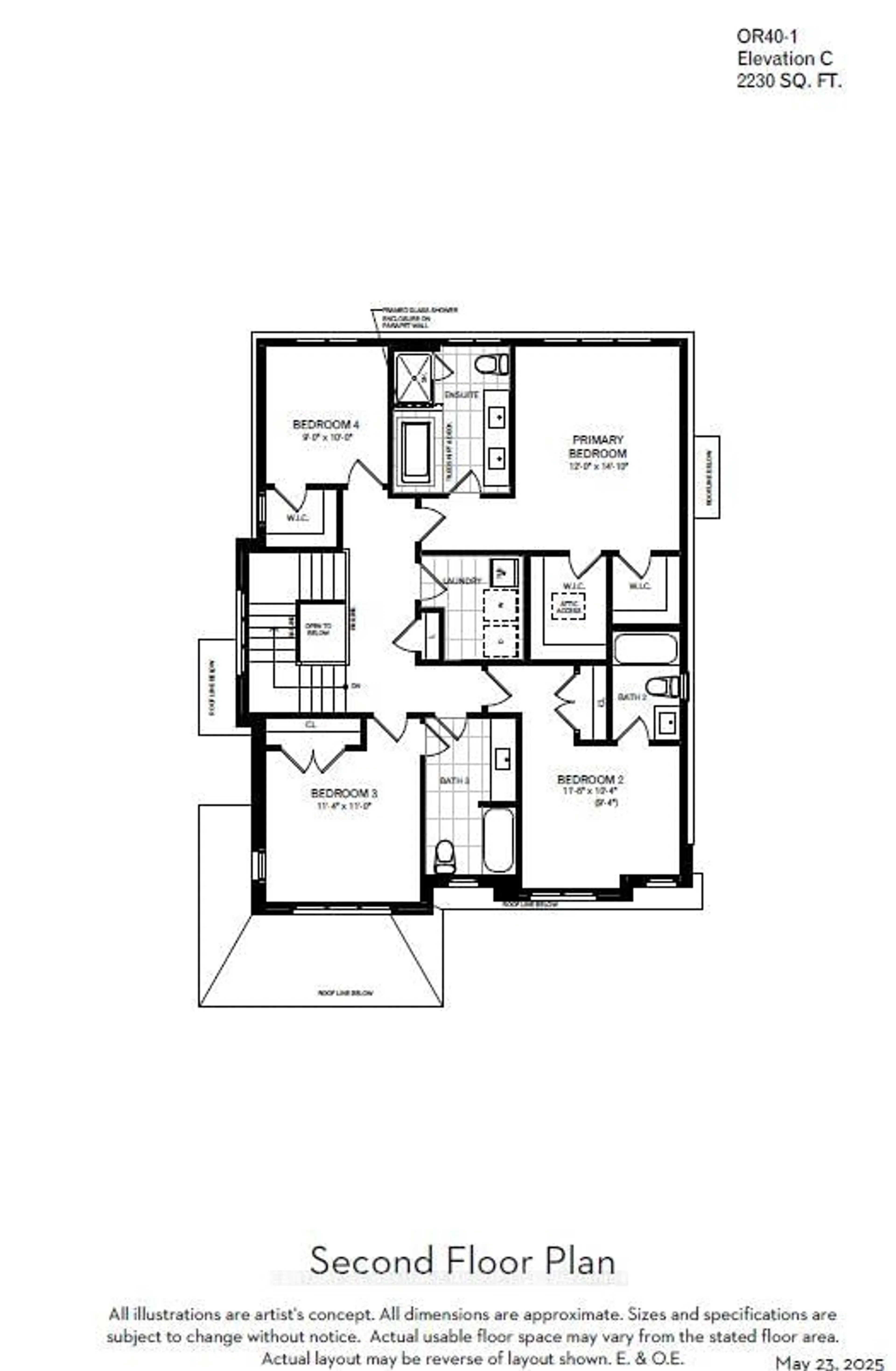Floor plan for 52 Meyer Dr #Lot 46, Orangeville Ontario L9W 4S2