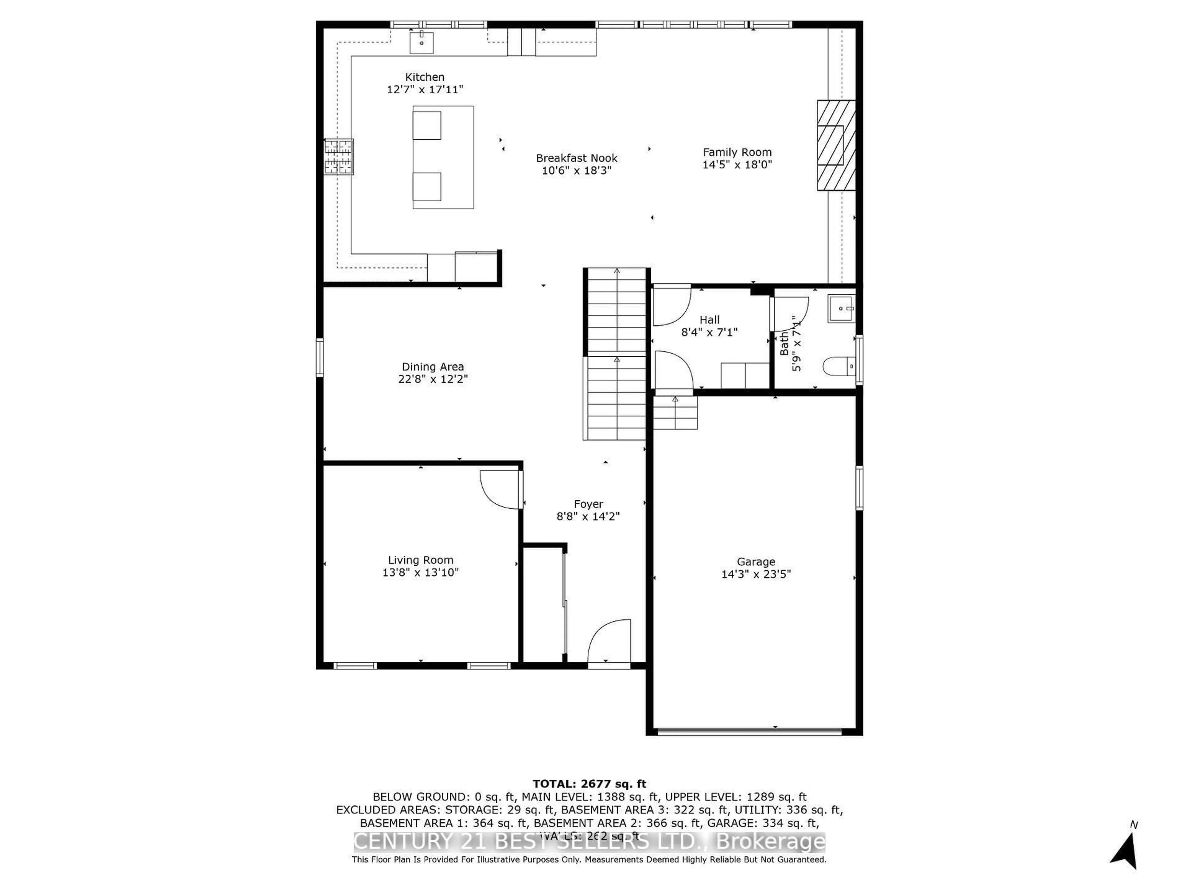 Floor plan for 28 Wingrove Hill, Toronto Ontario M9B 2C6