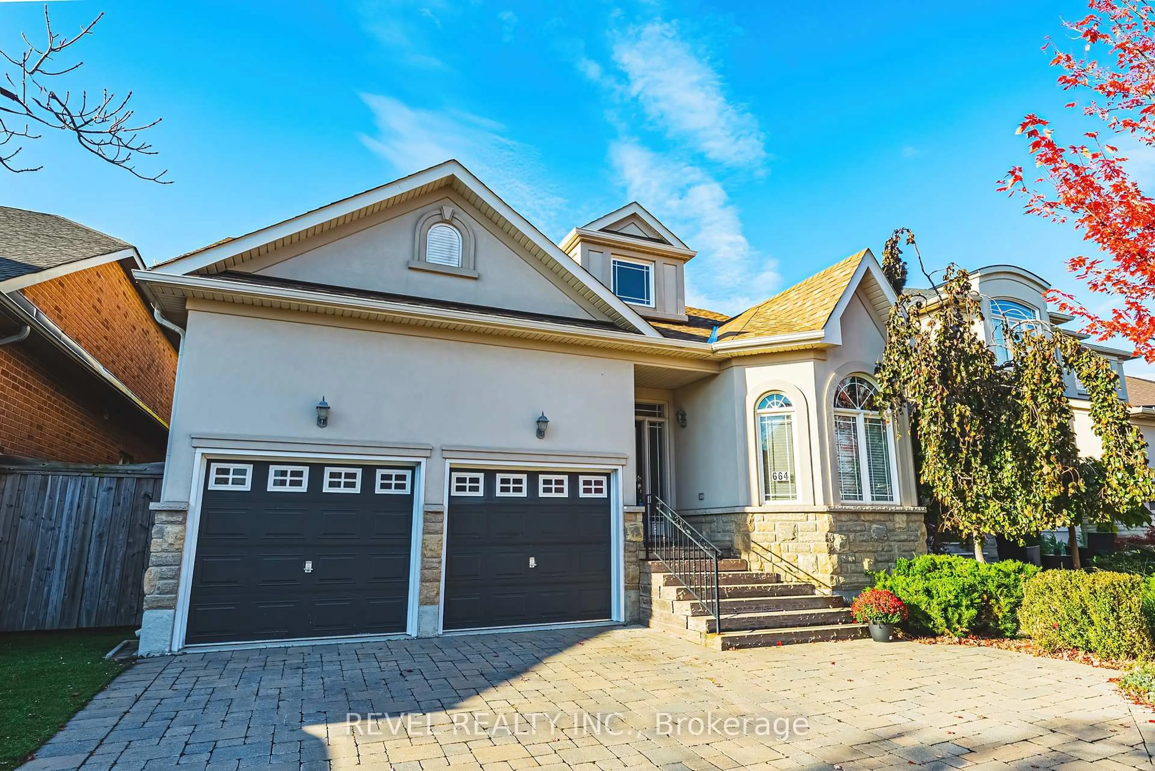 Home with vinyl exterior material, street for 664 Serafini Cres, Milton Ontario L9T 7P3