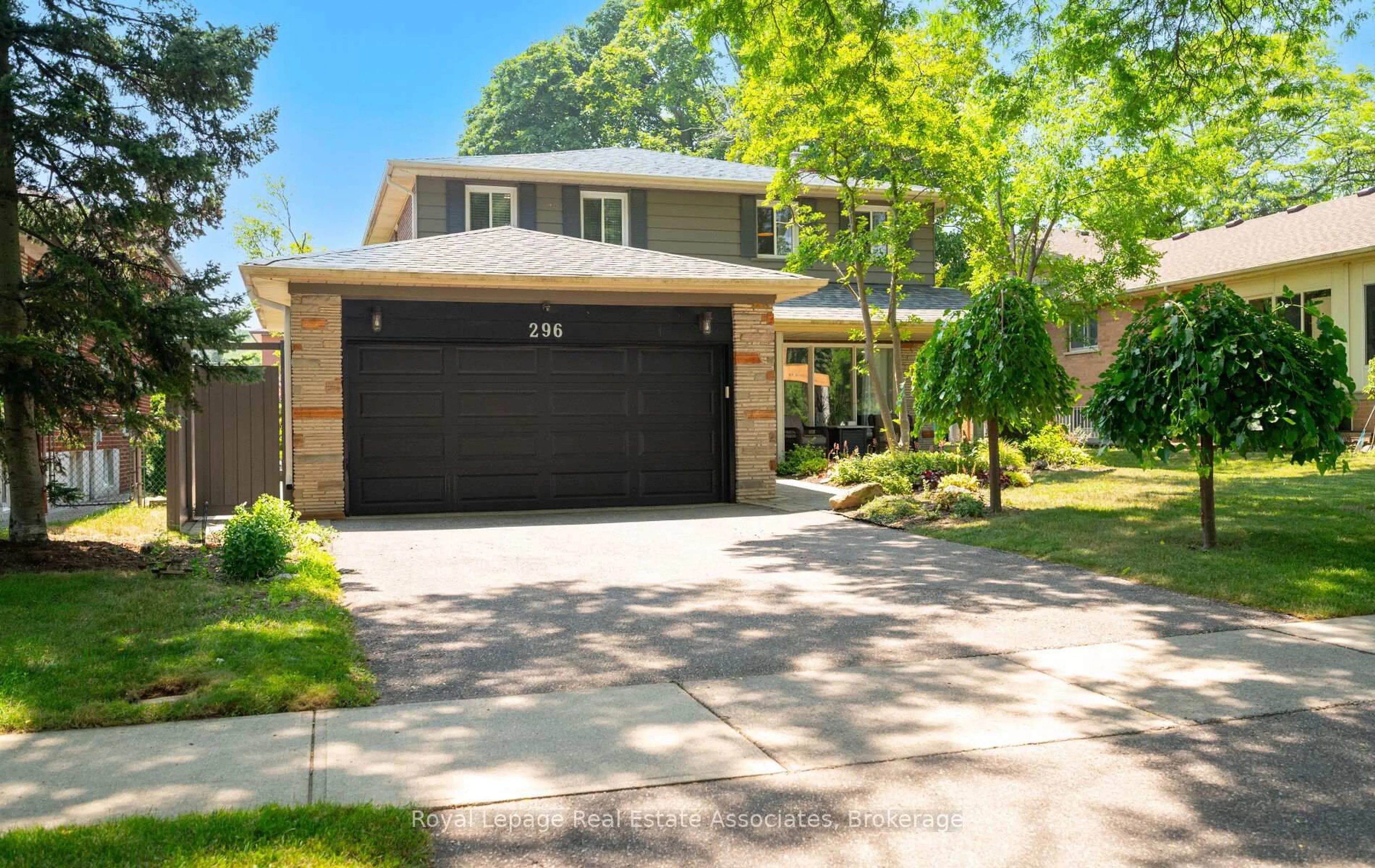 Home with brick exterior material, street for 296 Chantenay Dr, Mississauga Ontario L5A 1E7
