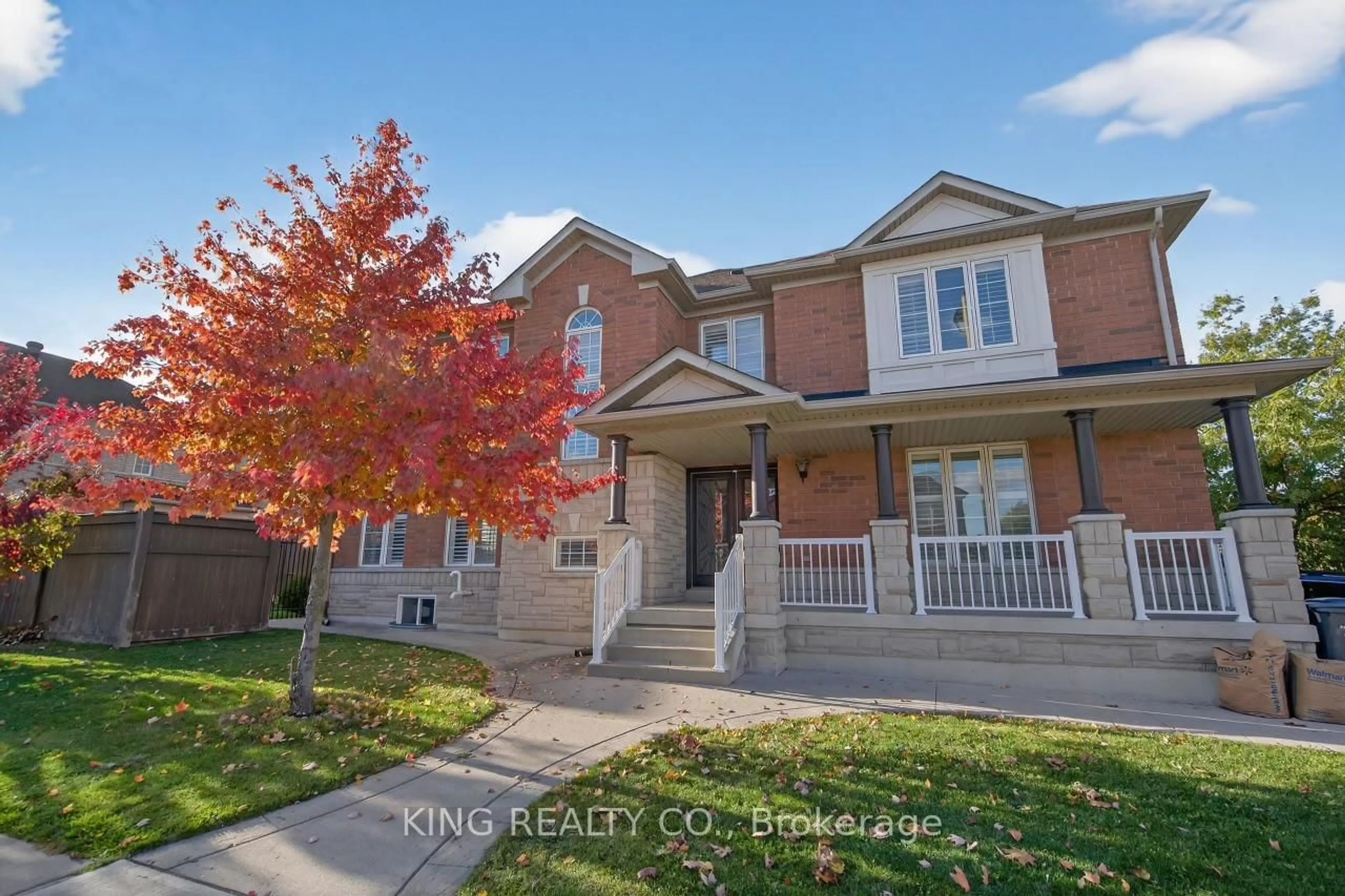Home with brick exterior material, street for 2 Snowshoe Lane, Brampton Ontario L6R 0J1