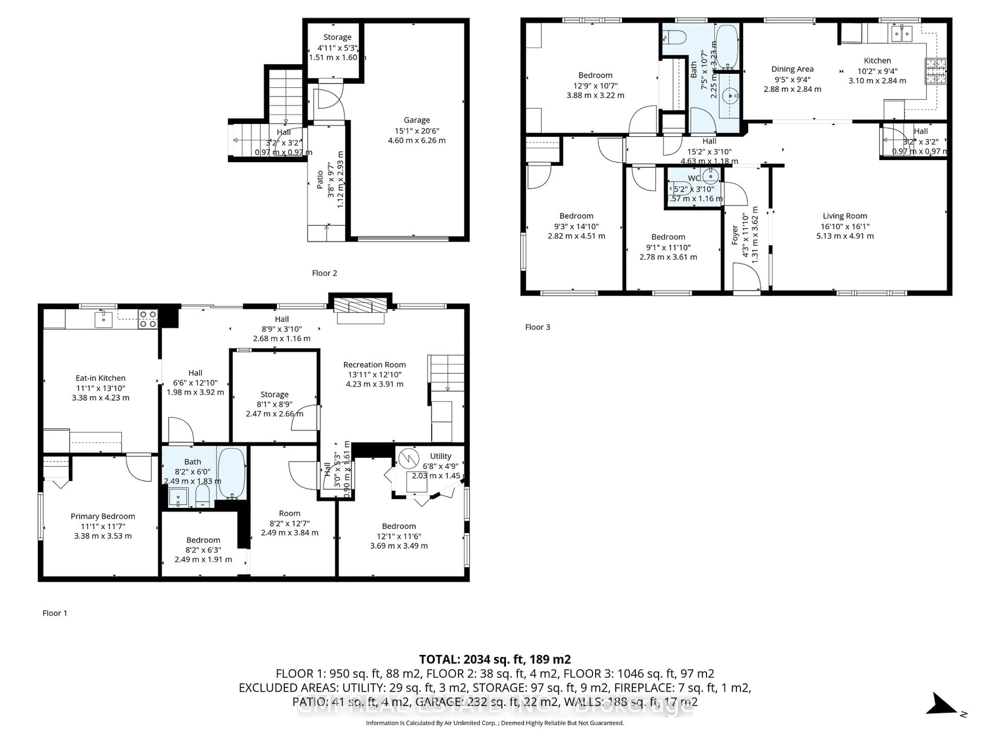 Floor plan for 2610 Islington Ave, Toronto Ontario M9V 2X3