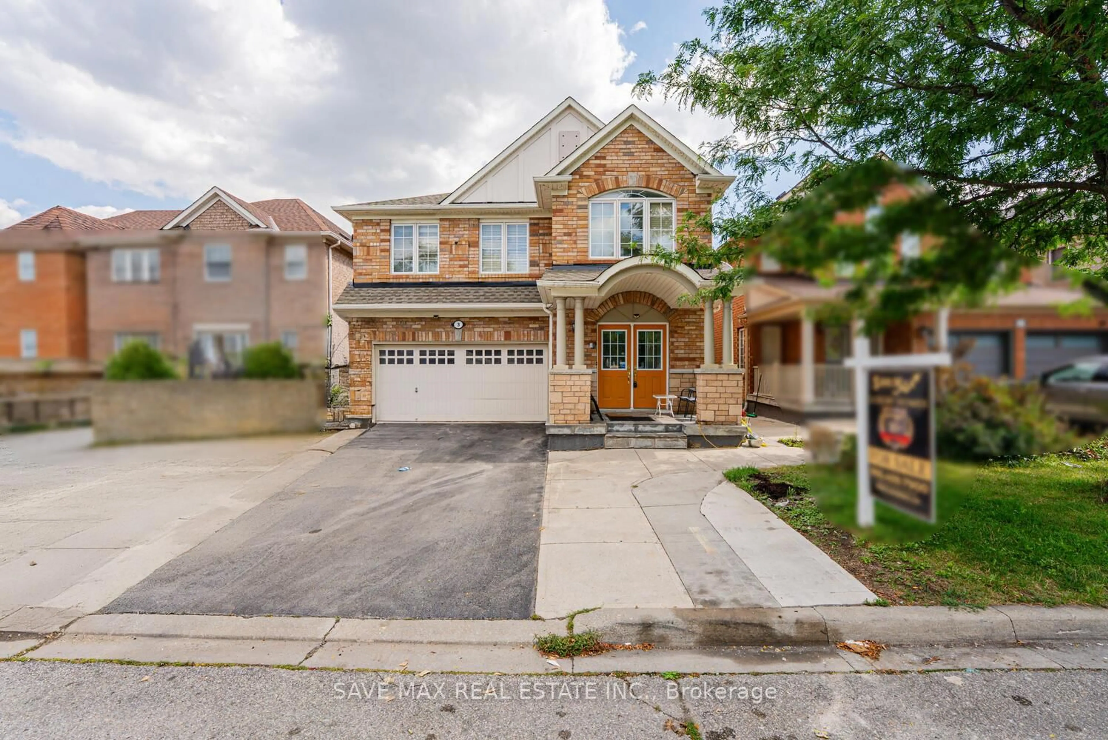 Home with brick exterior material, street for 3 Gander Cres, Brampton Ontario L6P 2J5