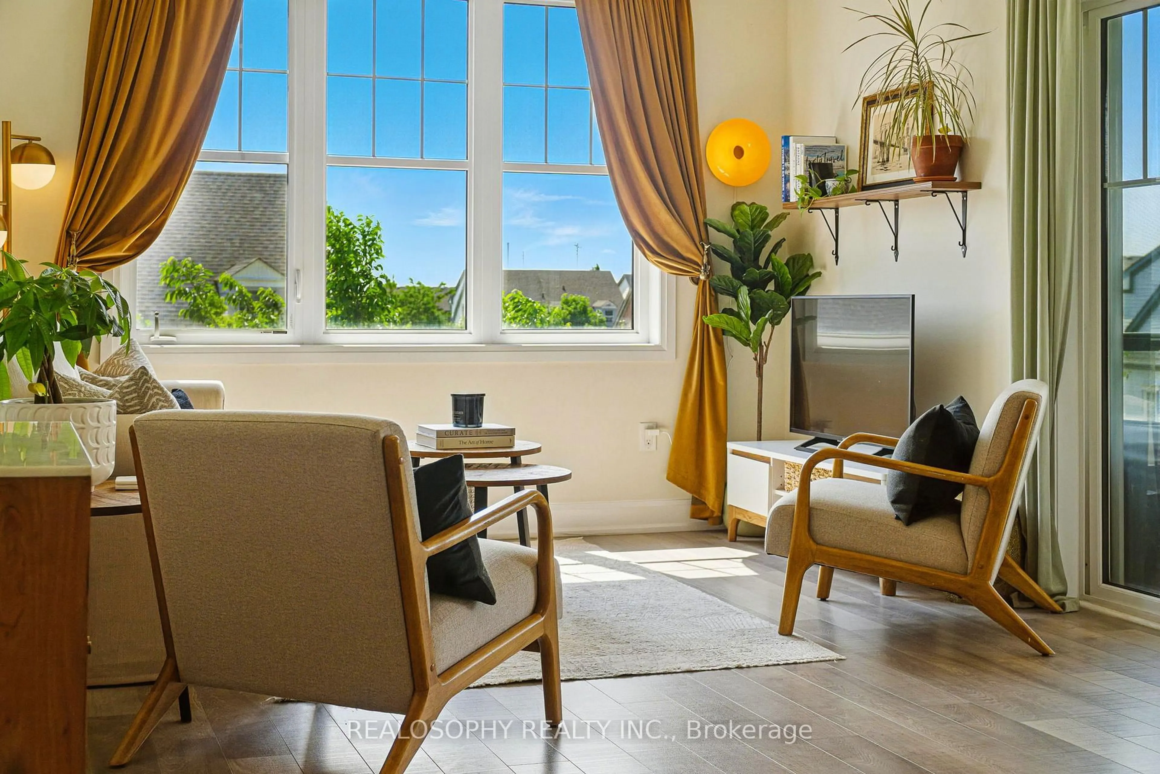 Living room with furniture, unknown for 2333 Sawgrass Dr #304, Oakville Ontario L6H 0L2