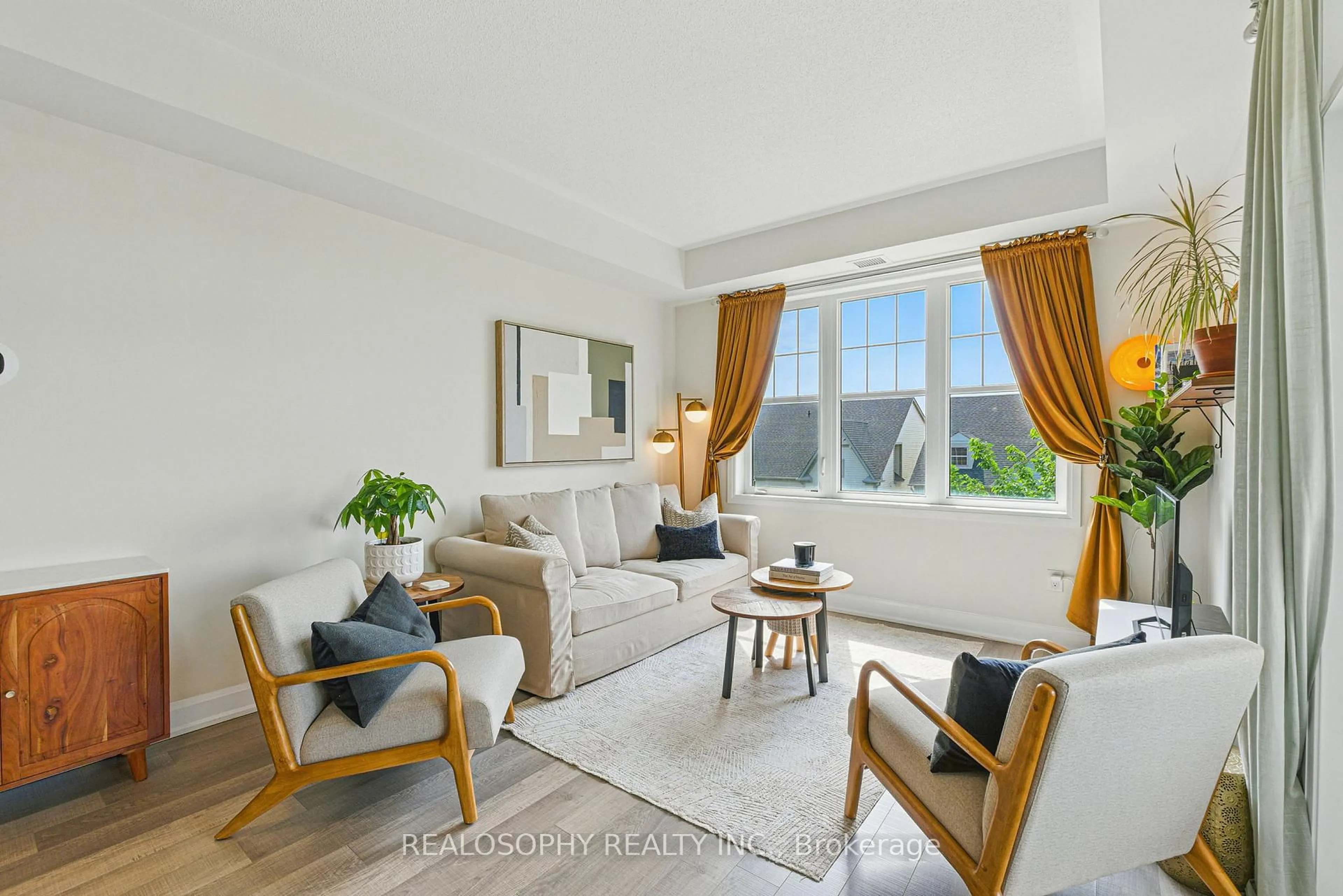 Living room with furniture, unknown for 2333 Sawgrass Dr #304, Oakville Ontario L6H 0L2