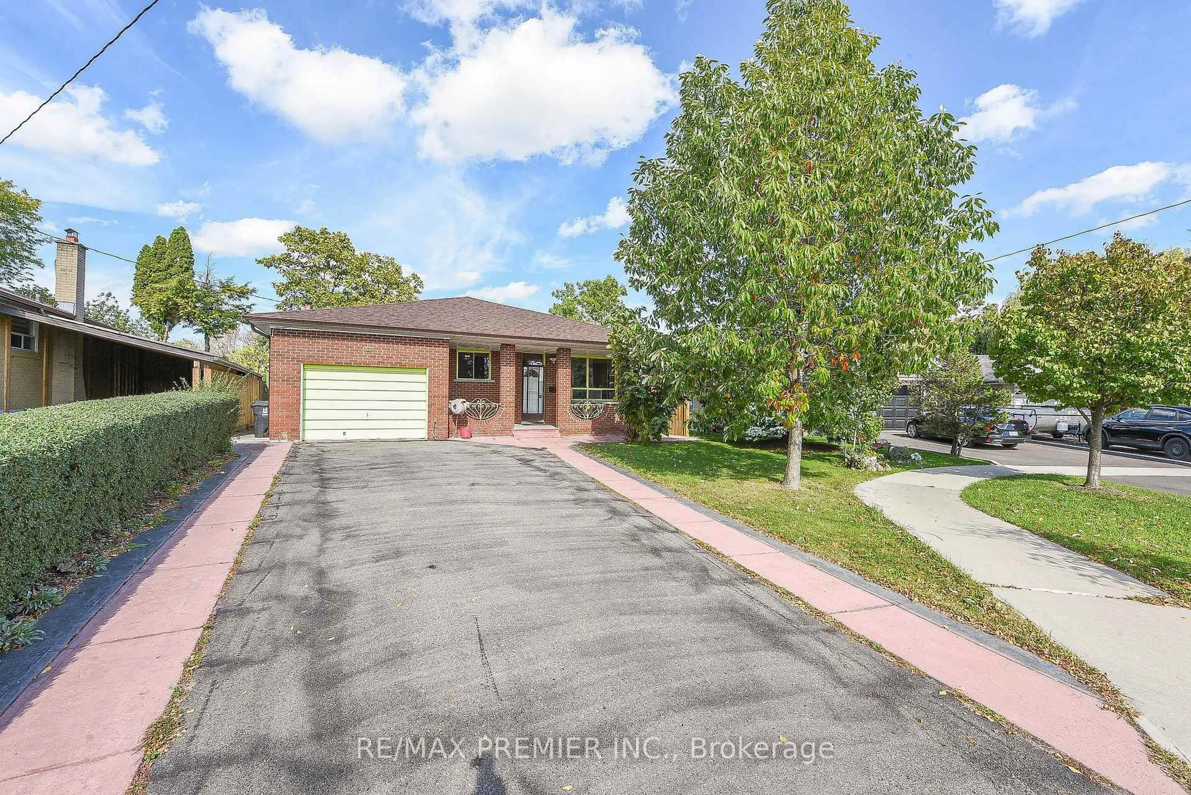 Home with brick exterior material, street for 35 Taysham Cres, Toronto Ontario M9V 1X1