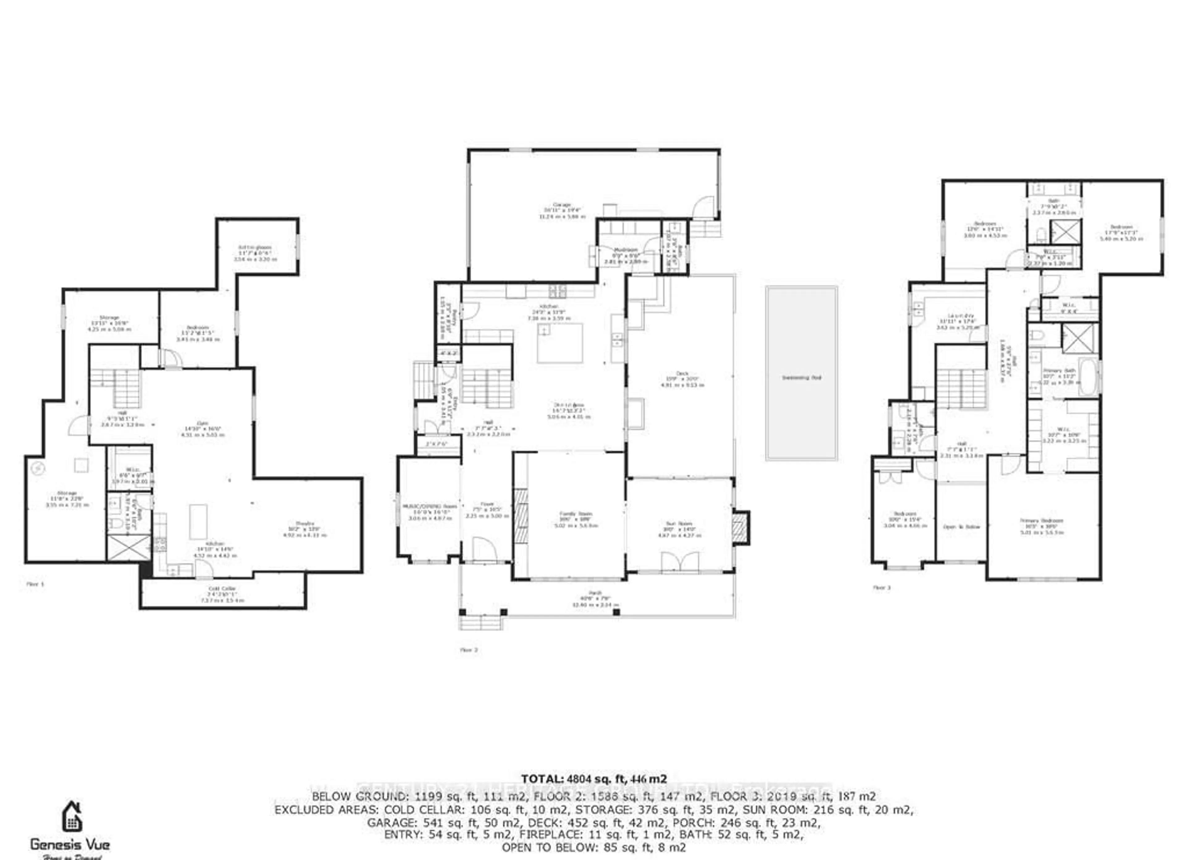 Floor plan for 298 Shoreview Rd, Burlington Ontario L7T 2N4