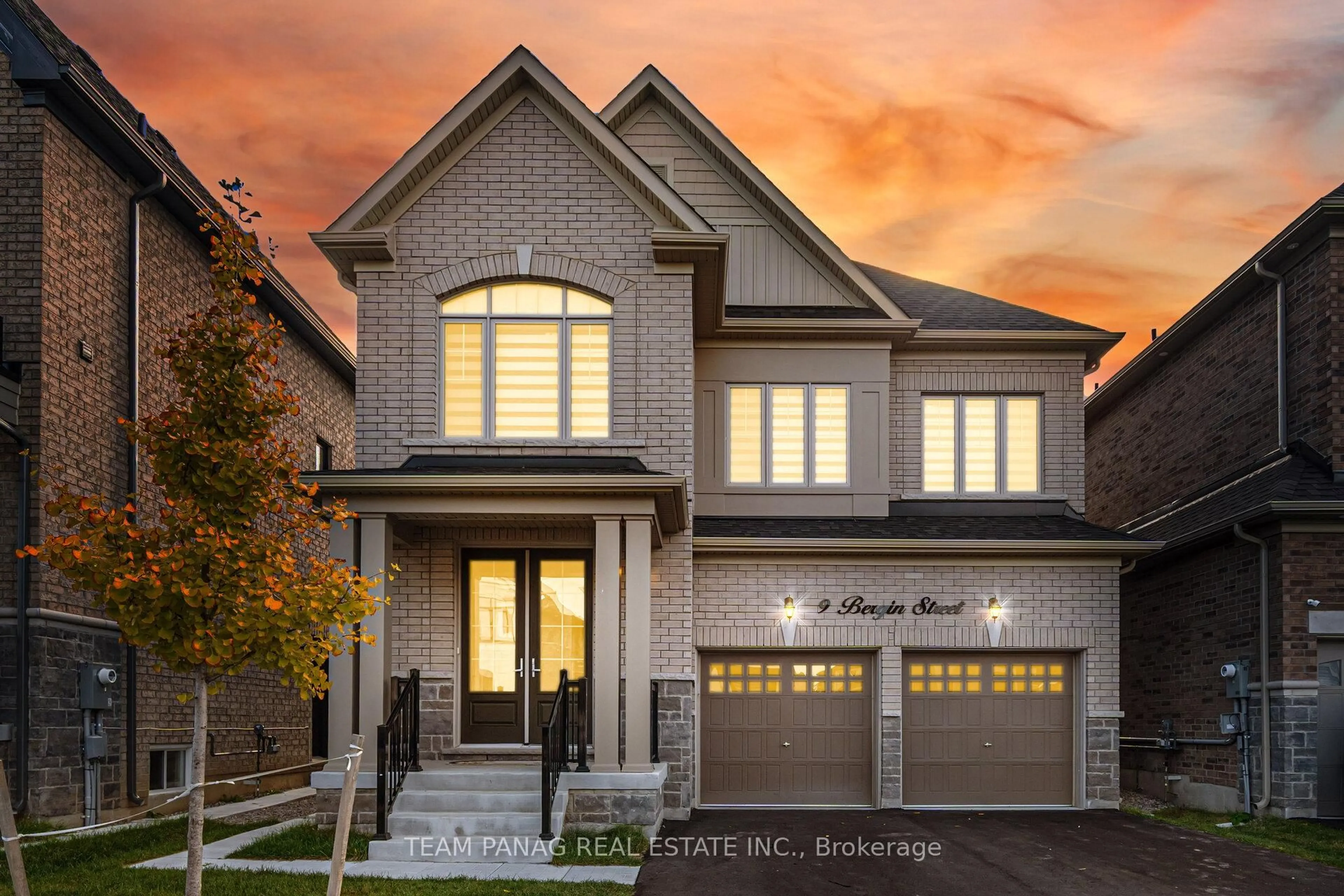 Home with brick exterior material, street for 9 Bergin St, Brampton Ontario L6X 0X1